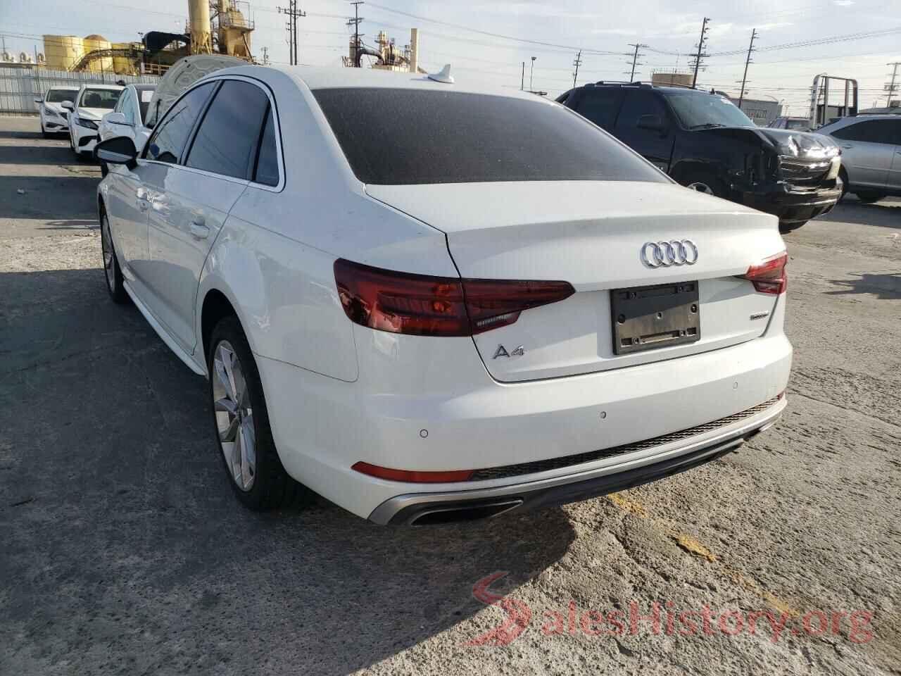 WAUENAF45KN021064 2019 AUDI A4