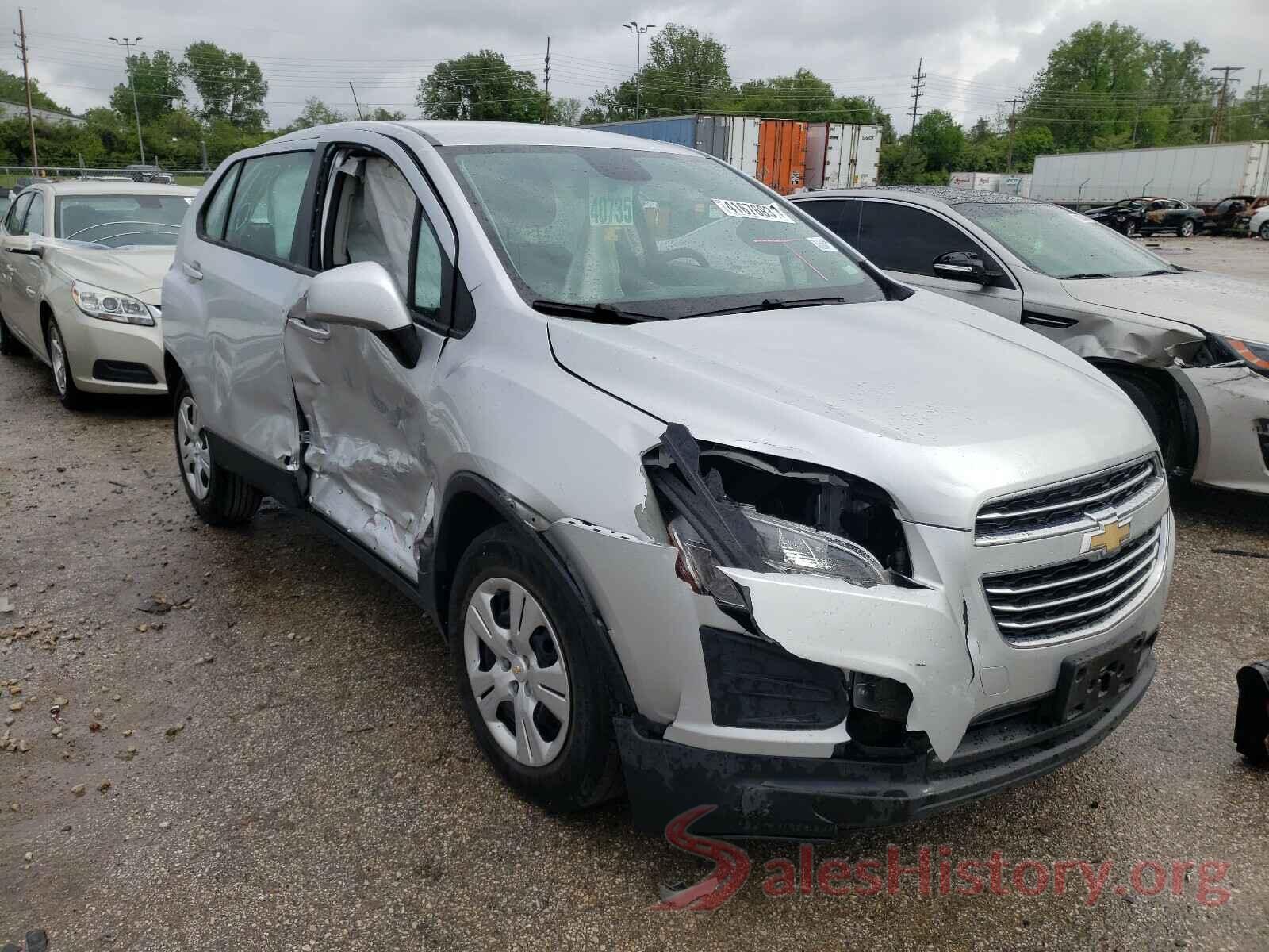 KL7CJKSB6GB581987 2016 CHEVROLET TRAX