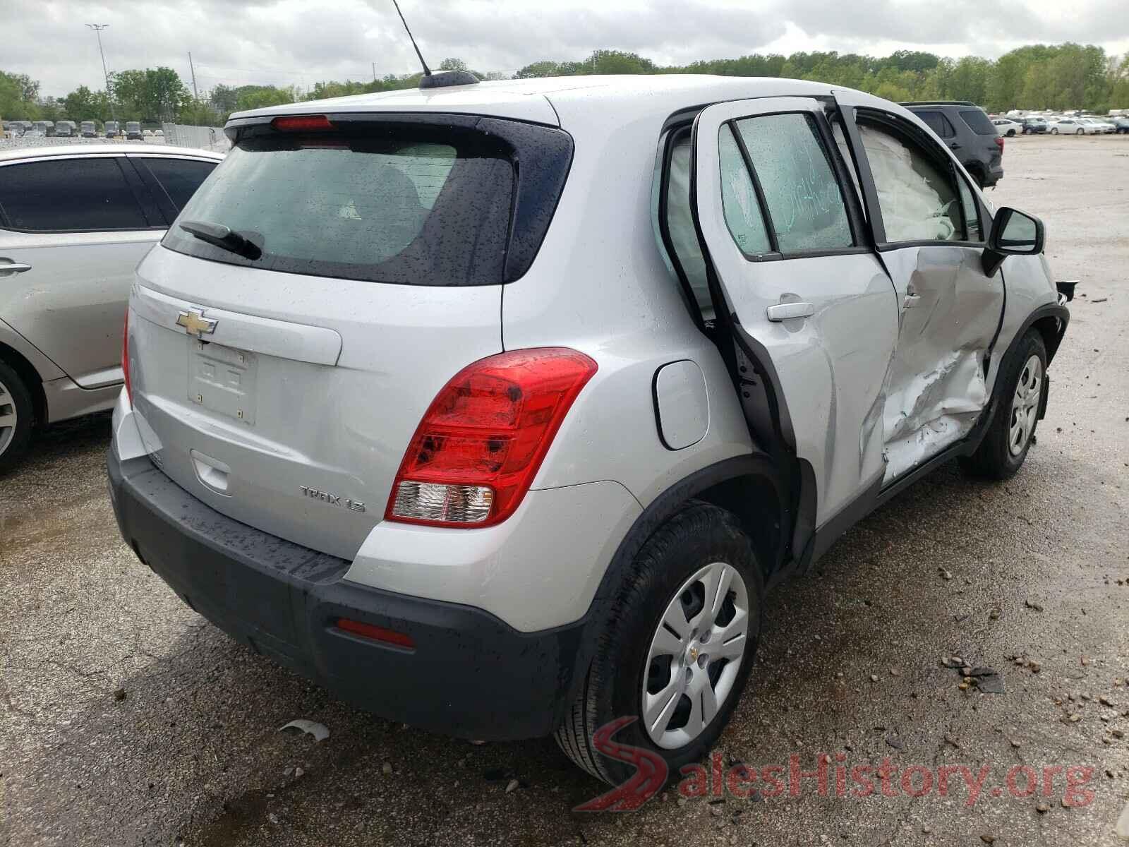 KL7CJKSB6GB581987 2016 CHEVROLET TRAX