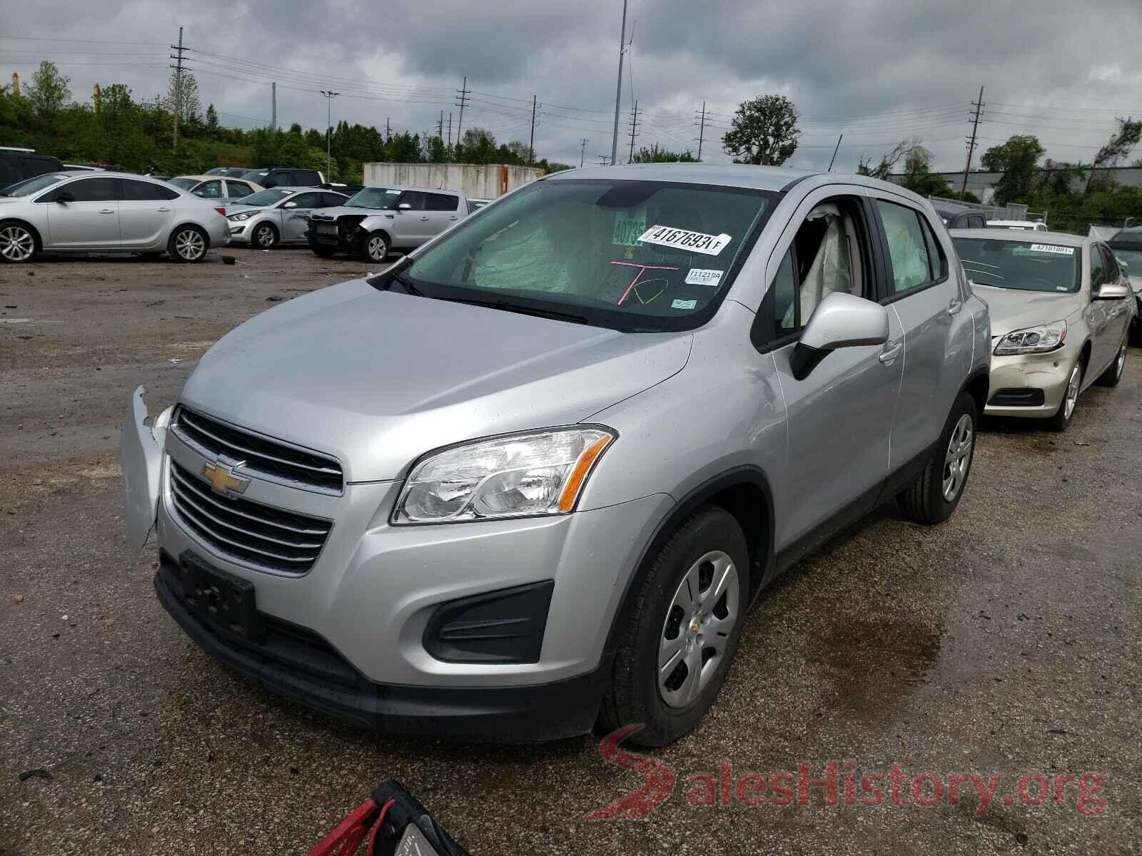 KL7CJKSB6GB581987 2016 CHEVROLET TRAX