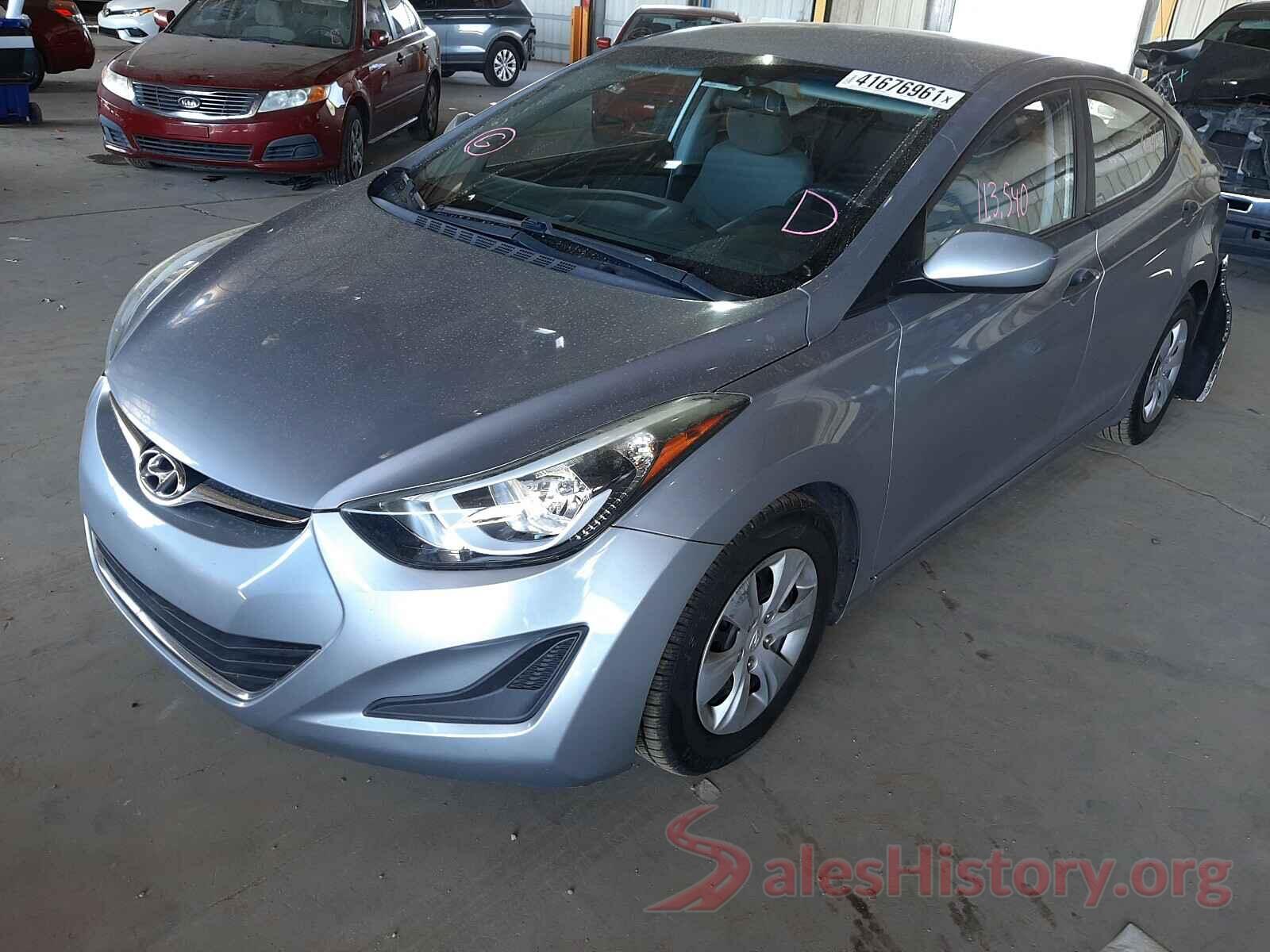 5NPDH4AEXGH724741 2016 HYUNDAI ELANTRA