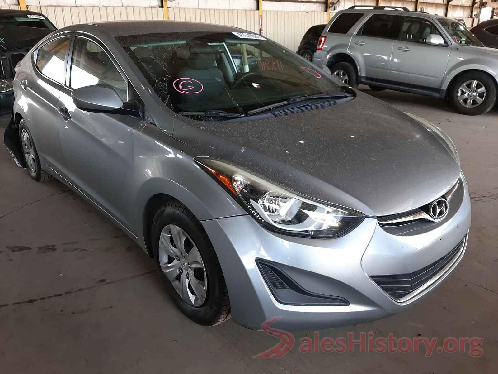 5NPDH4AEXGH724741 2016 HYUNDAI ELANTRA