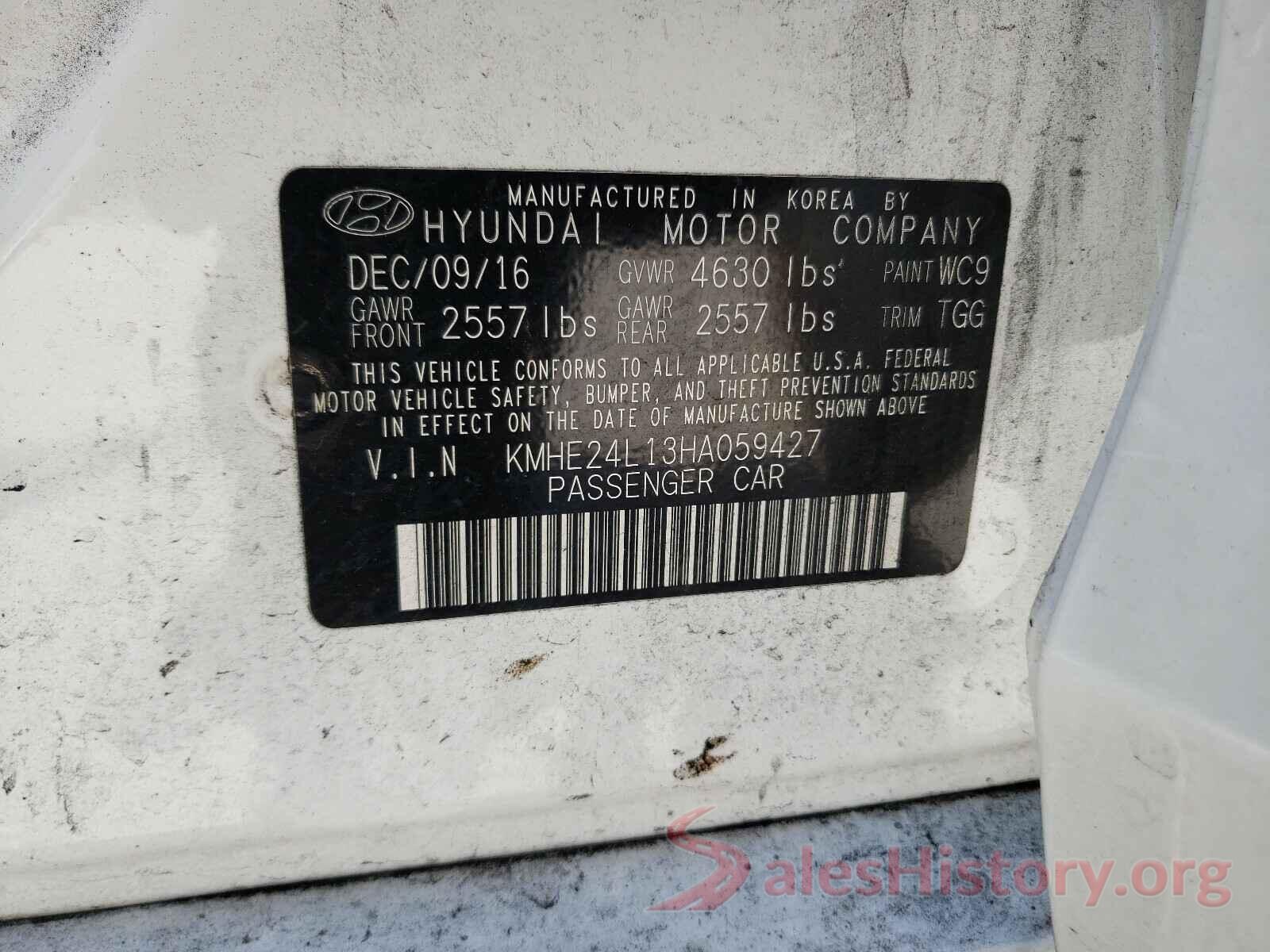 KMHE24L13HA059427 2017 HYUNDAI SONATA