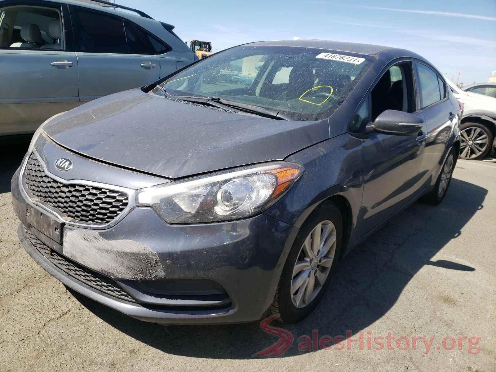 KNAFX4A69G5507974 2016 KIA FORTE