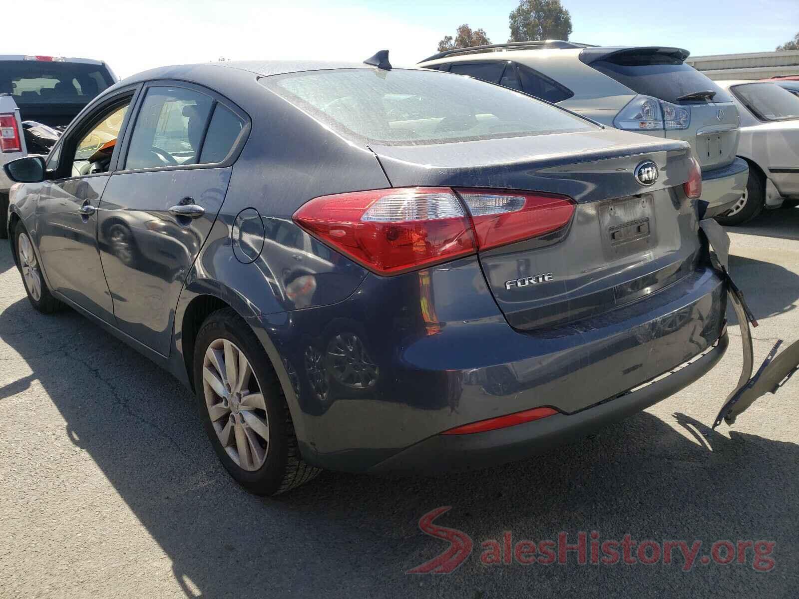 KNAFX4A69G5507974 2016 KIA FORTE