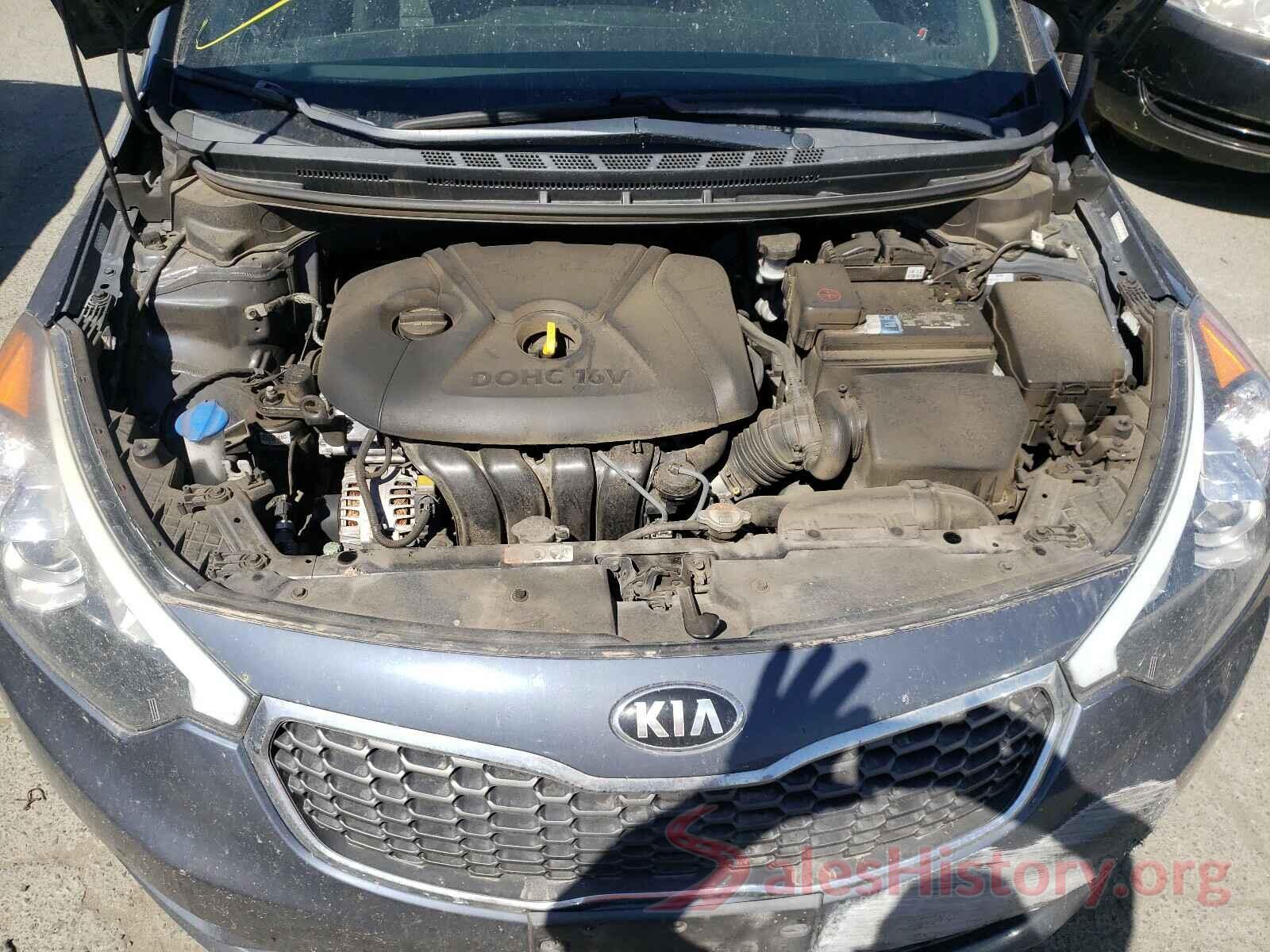 KNAFX4A69G5507974 2016 KIA FORTE