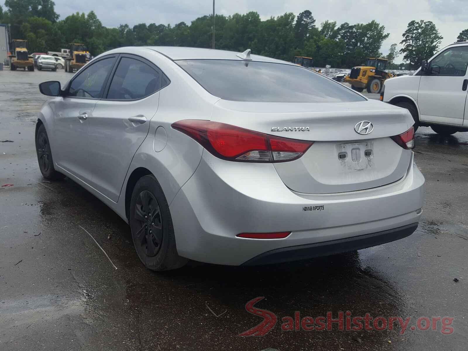 KMHDH4AEXGU479151 2016 HYUNDAI ELANTRA