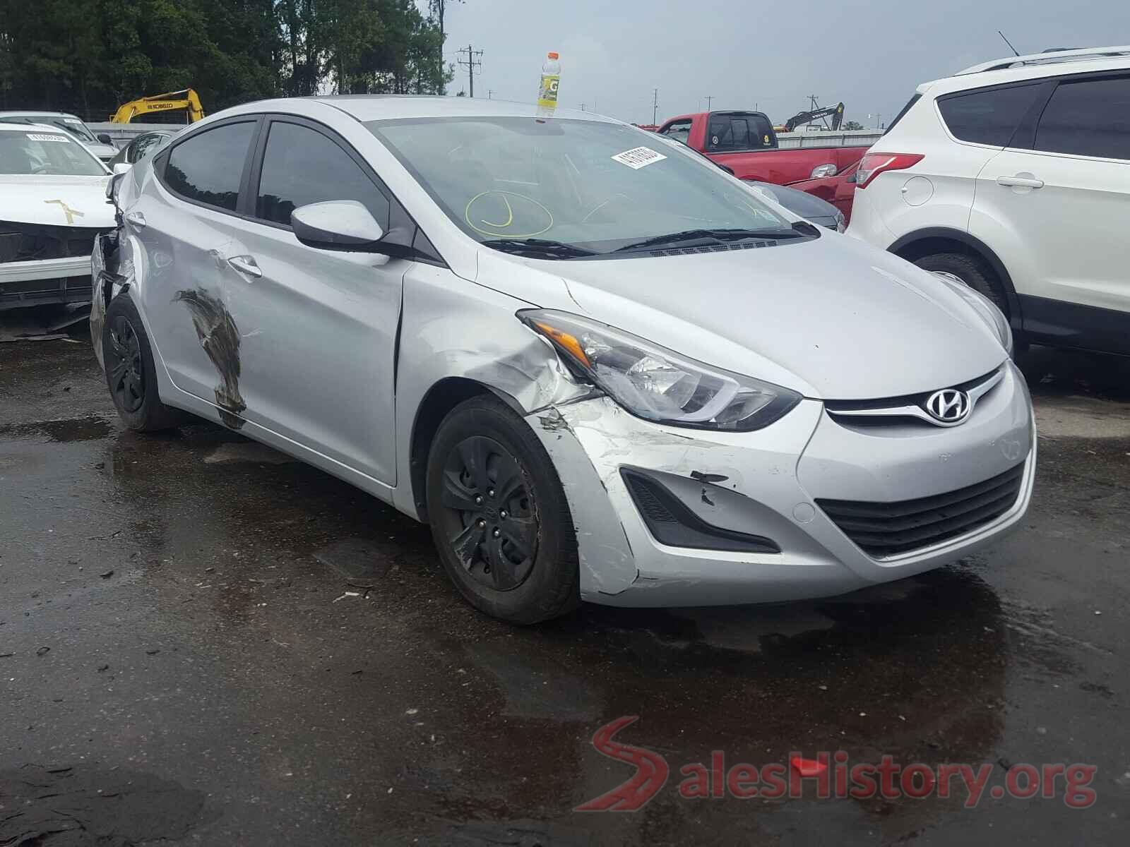 KMHDH4AEXGU479151 2016 HYUNDAI ELANTRA