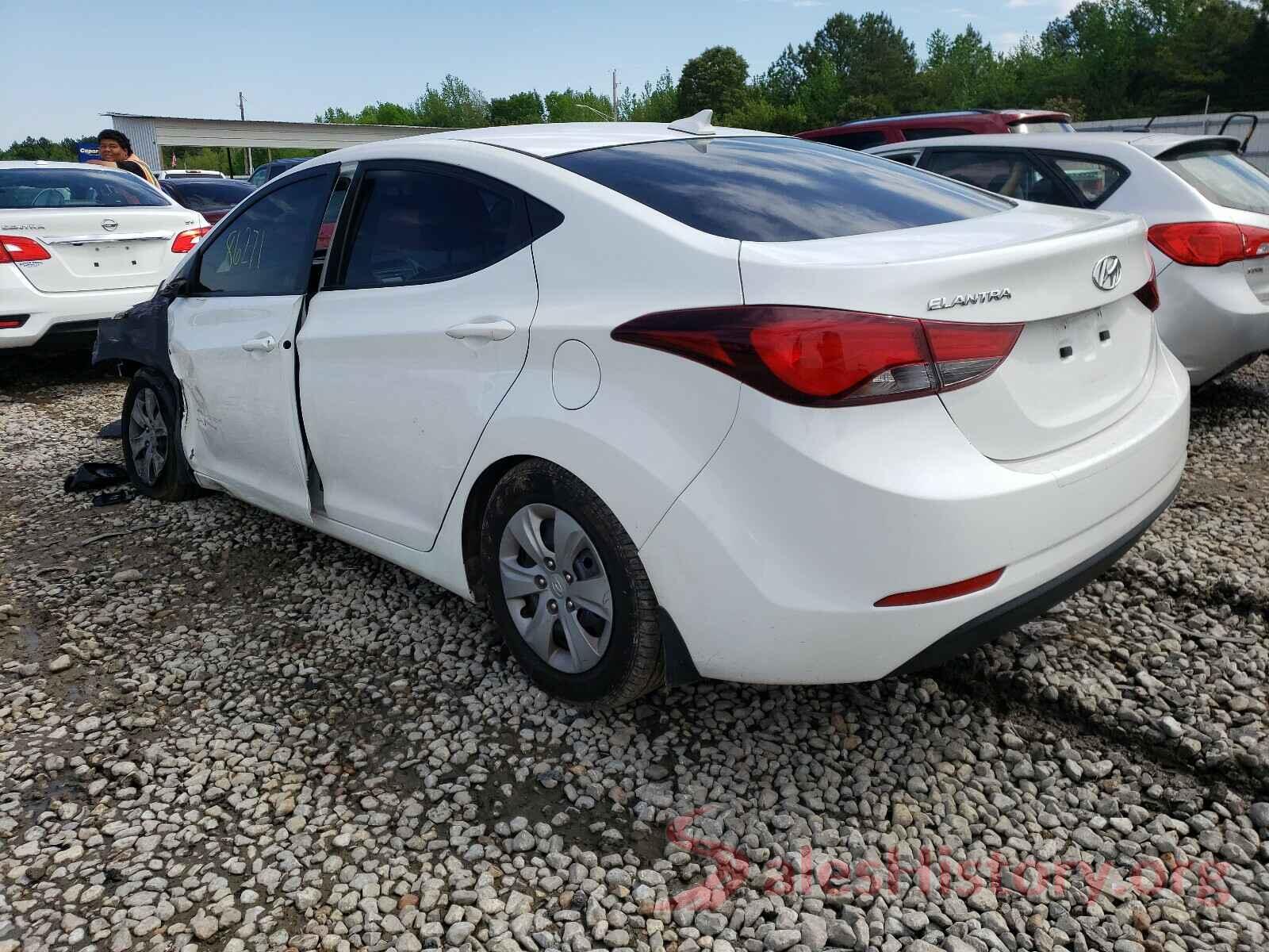 5NPDH4AE1GH711330 2016 HYUNDAI ELANTRA