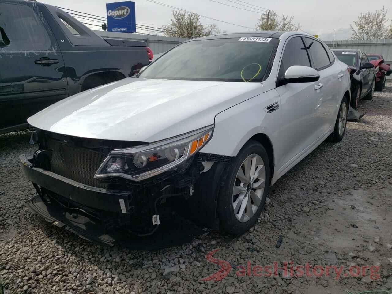 5XXGU4L35GG027722 2016 KIA OPTIMA