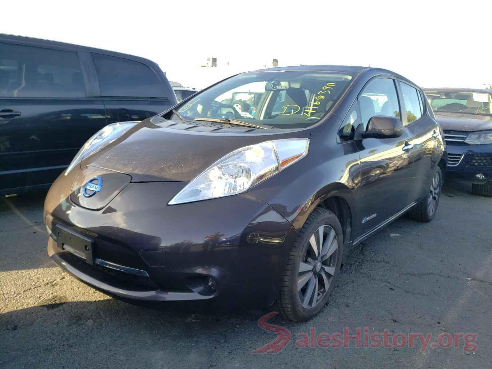 1N4BZ0CP4GC300243 2016 NISSAN LEAF