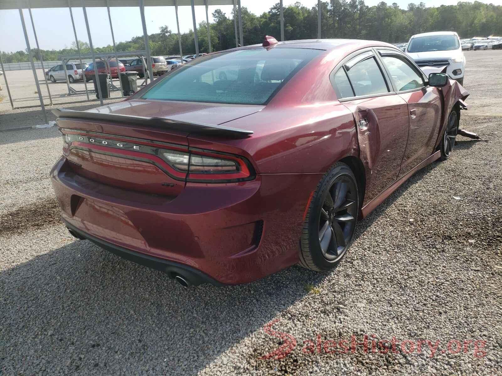 2C3CDXHG2KH607662 2019 DODGE CHARGER