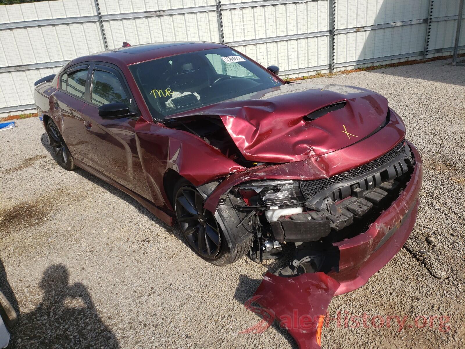 2C3CDXHG2KH607662 2019 DODGE CHARGER