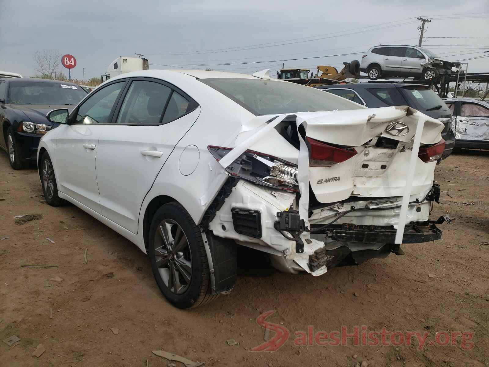 5NPD84LF2JH323567 2018 HYUNDAI ELANTRA