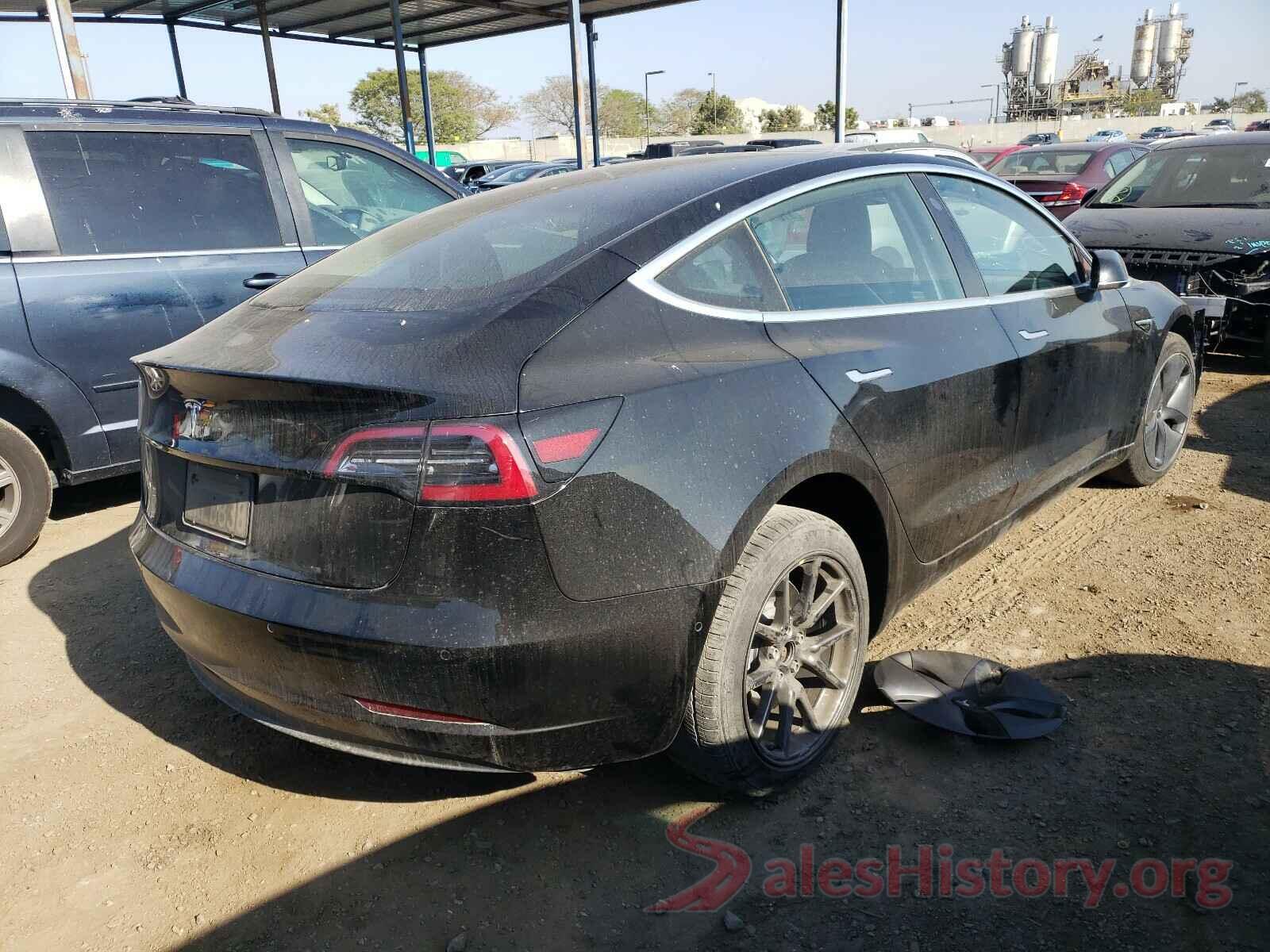 5YJ3E1EA4KF395309 2019 TESLA MODEL 3