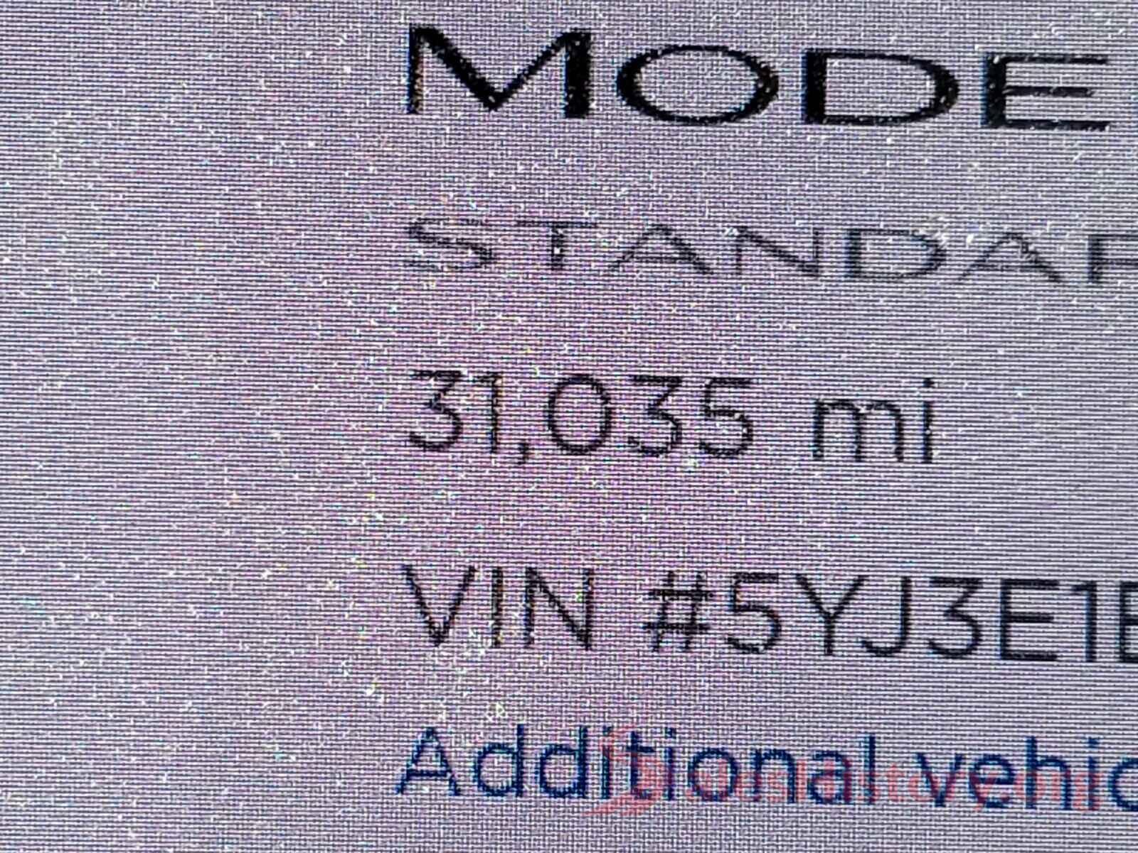 5YJ3E1EA4KF395309 2019 TESLA MODEL 3