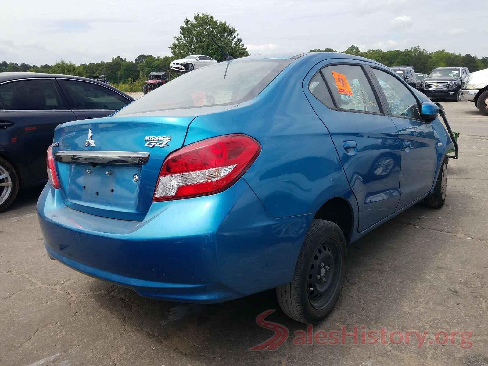 ML32F3FJ5JHF02293 2018 MITSUBISHI MIRAGE