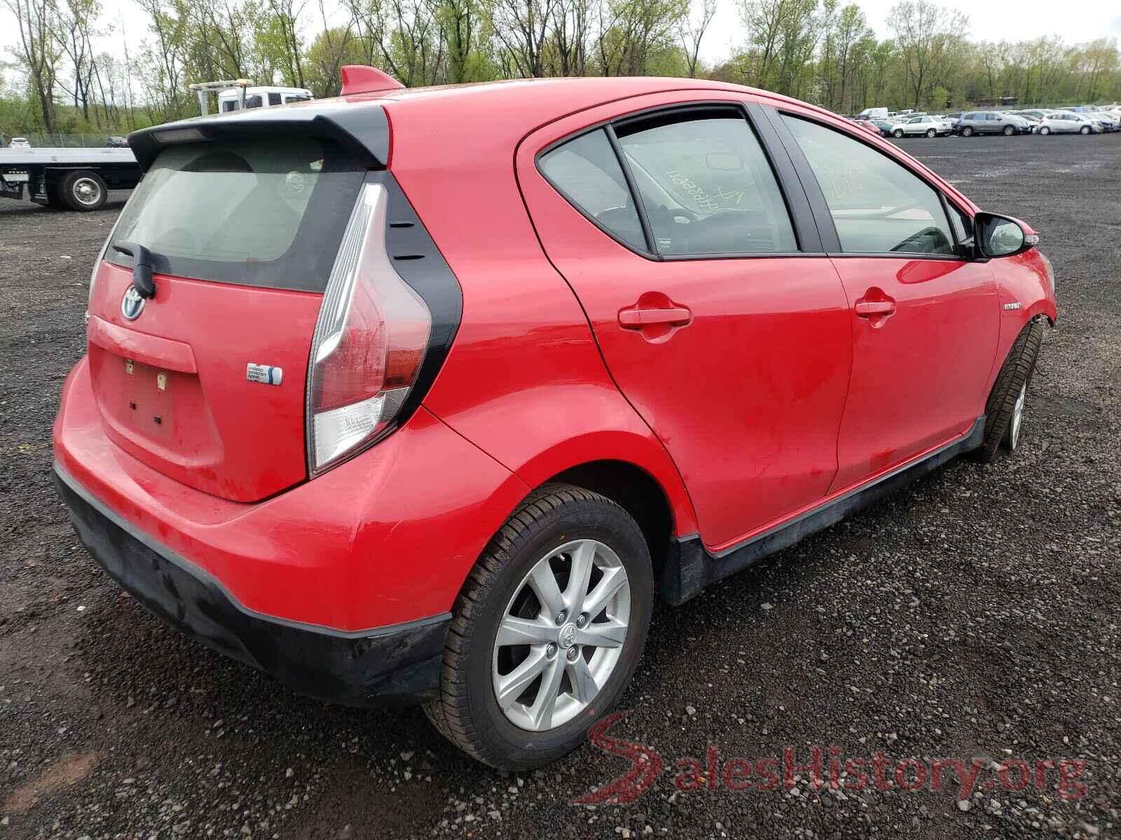 JTDKDTB31H1590916 2017 TOYOTA PRIUS