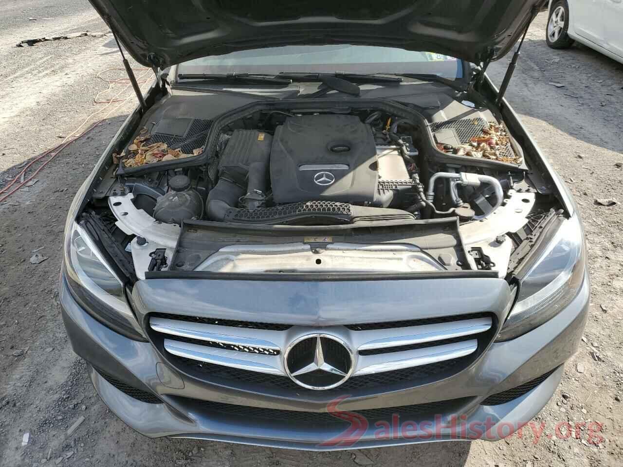 55SWF4KB5JU258711 2018 MERCEDES-BENZ C-CLASS