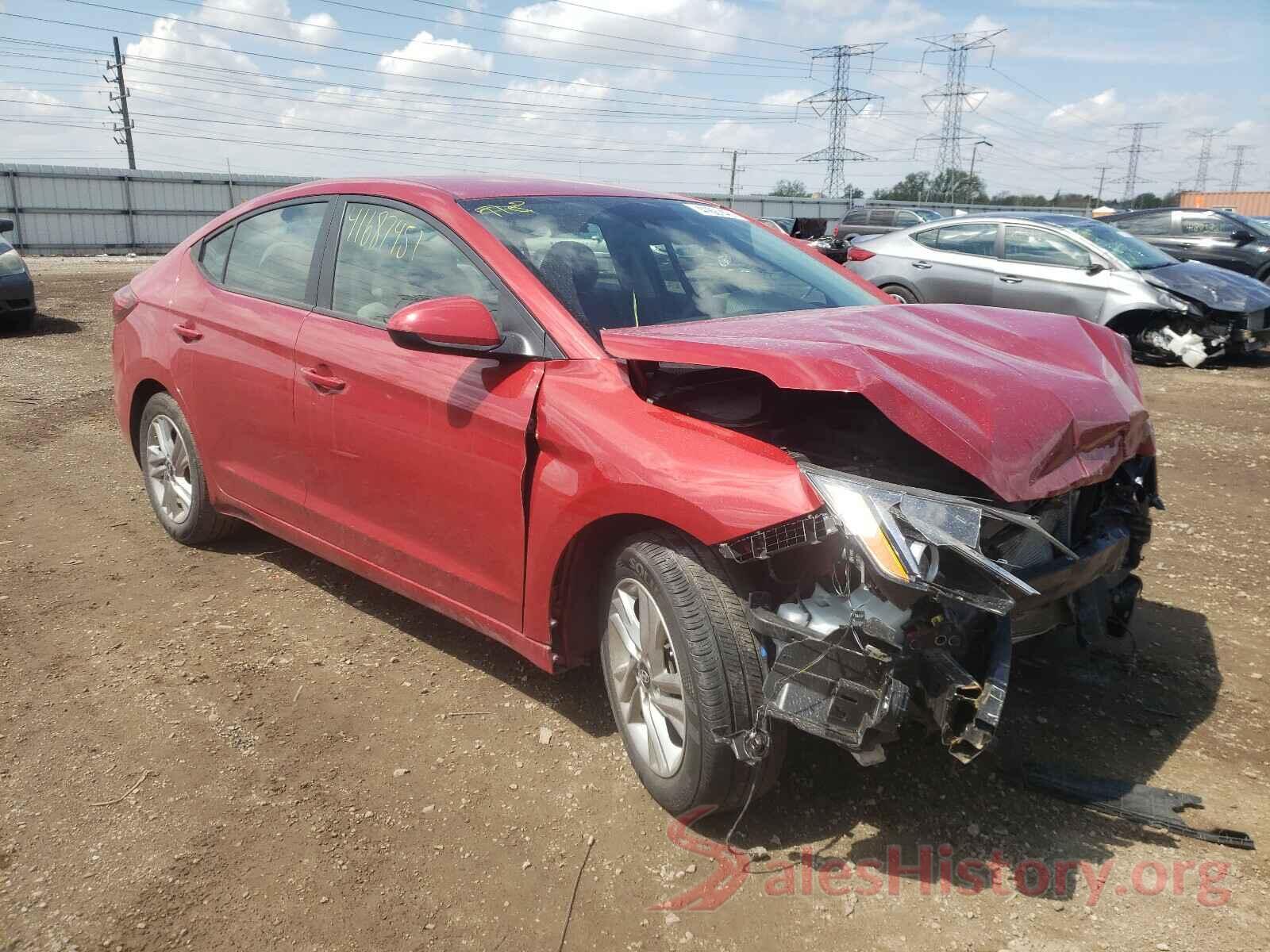 KMHD84LF0KU770448 2019 HYUNDAI ELANTRA