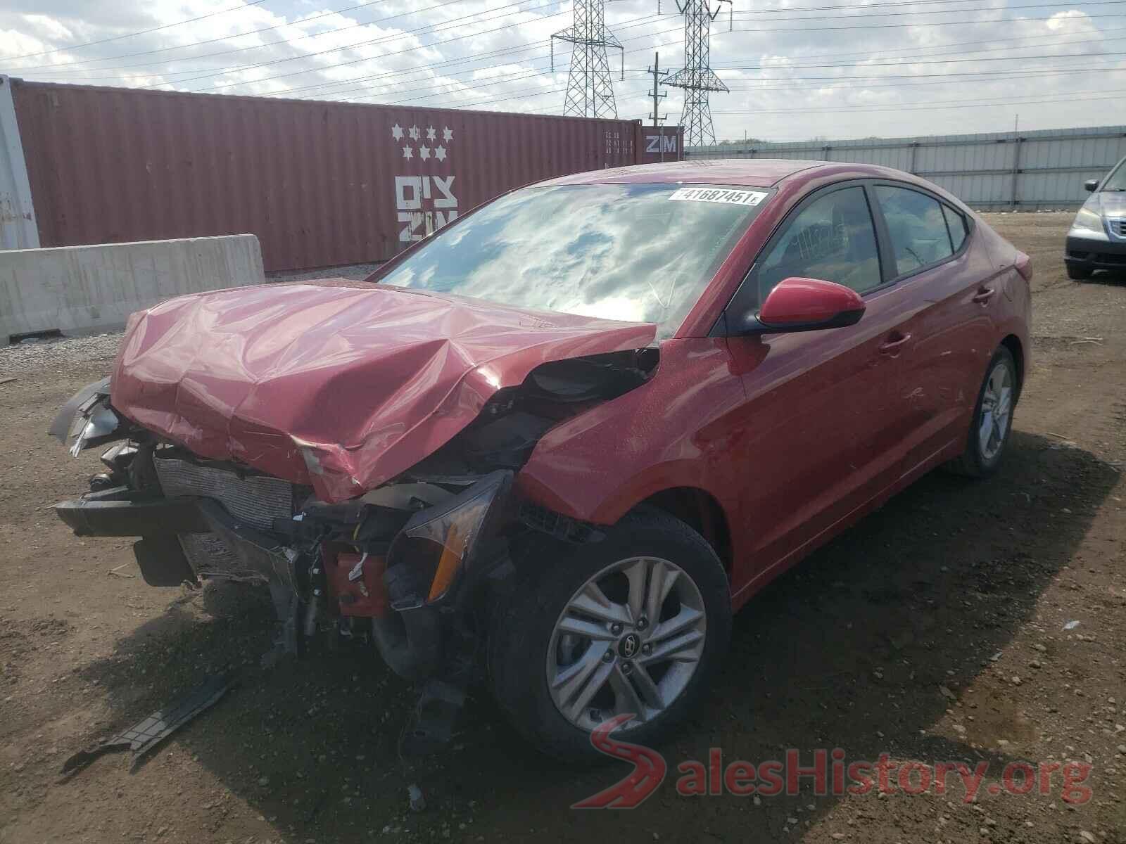 KMHD84LF0KU770448 2019 HYUNDAI ELANTRA