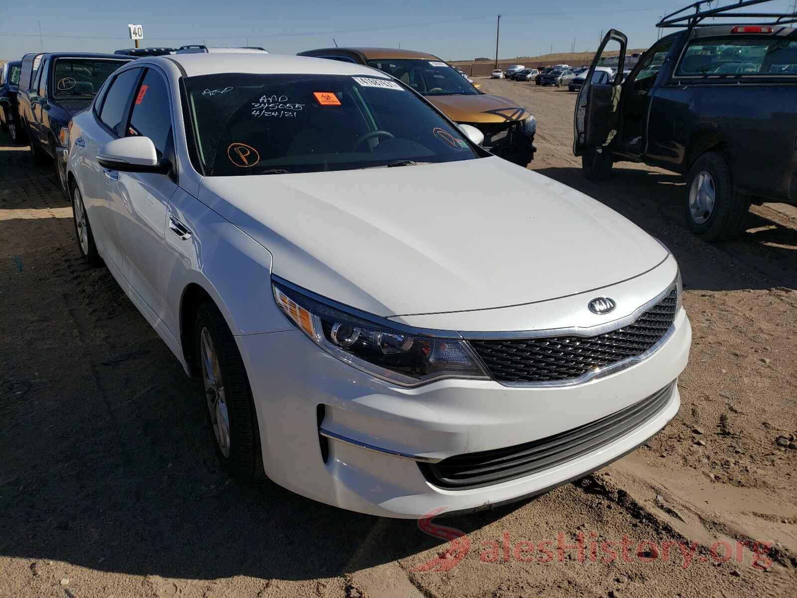 5XXGT4L37GG083017 2016 KIA OPTIMA