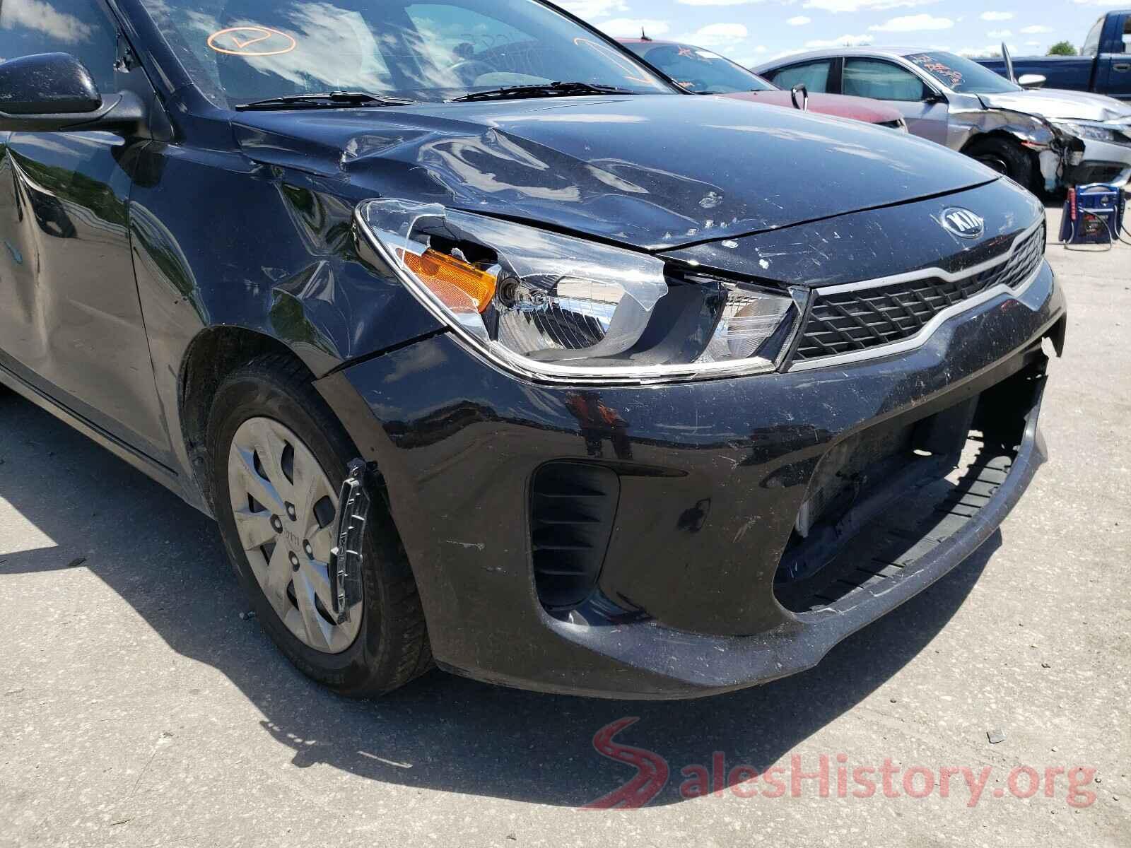 3KPA24ABXKE222531 2019 KIA RIO