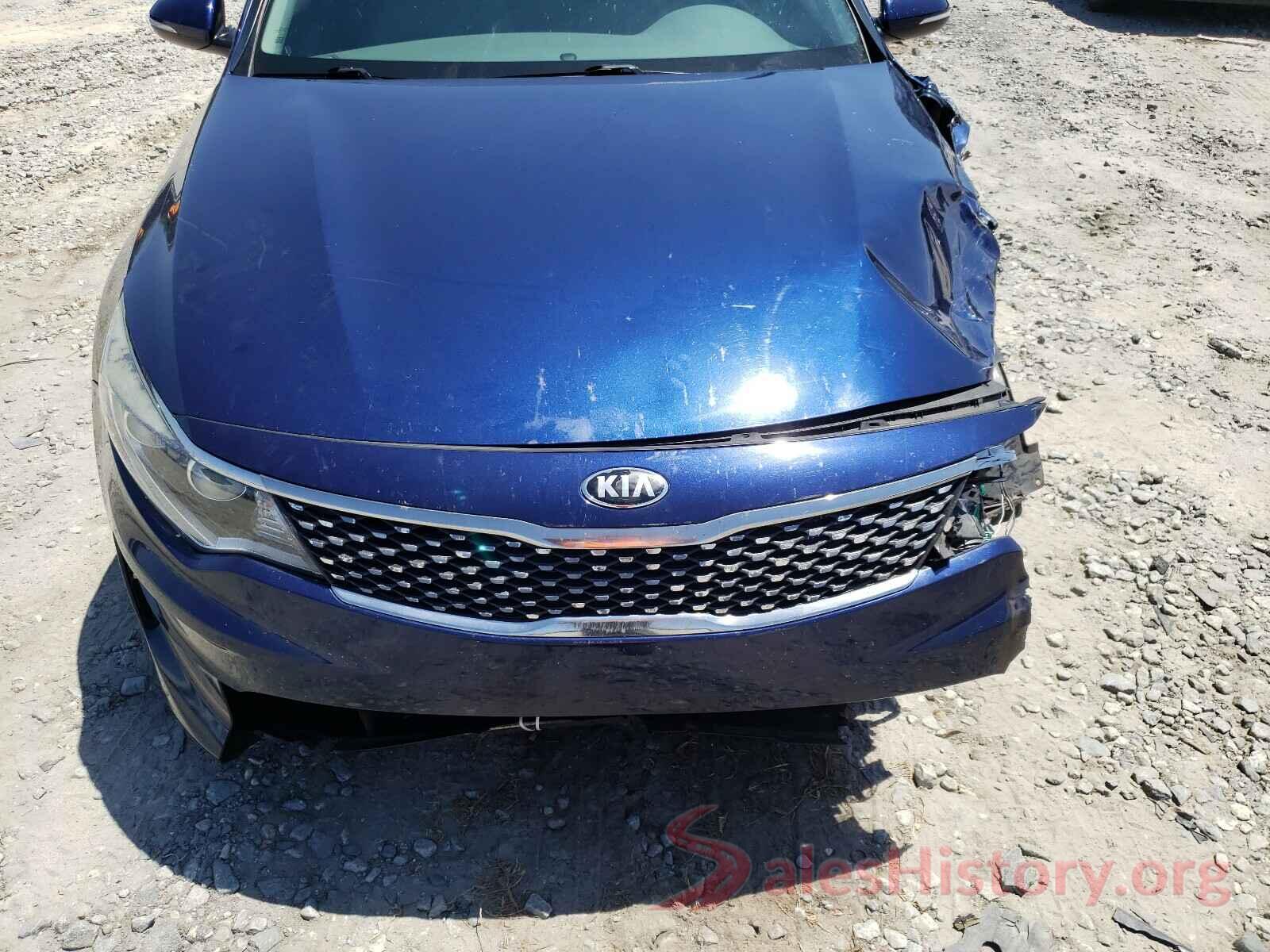 5XXGU4L30GG011993 2016 KIA OPTIMA