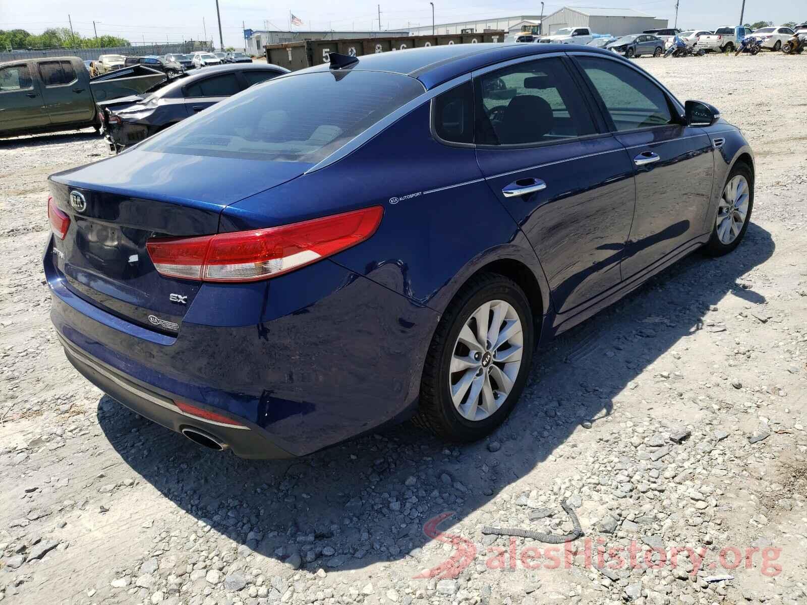 5XXGU4L30GG011993 2016 KIA OPTIMA