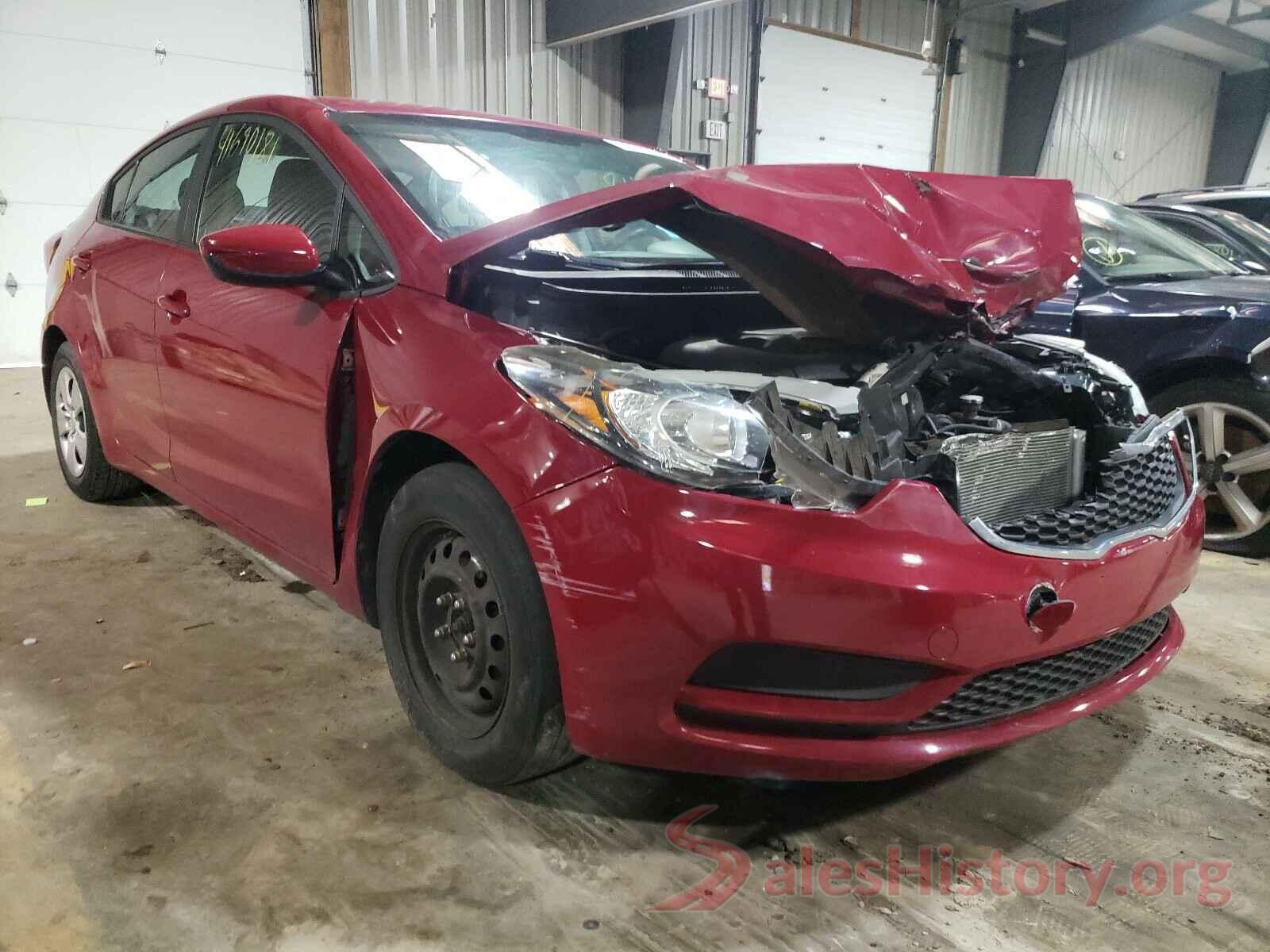 KNAFK4A65G5558872 2016 KIA FORTE