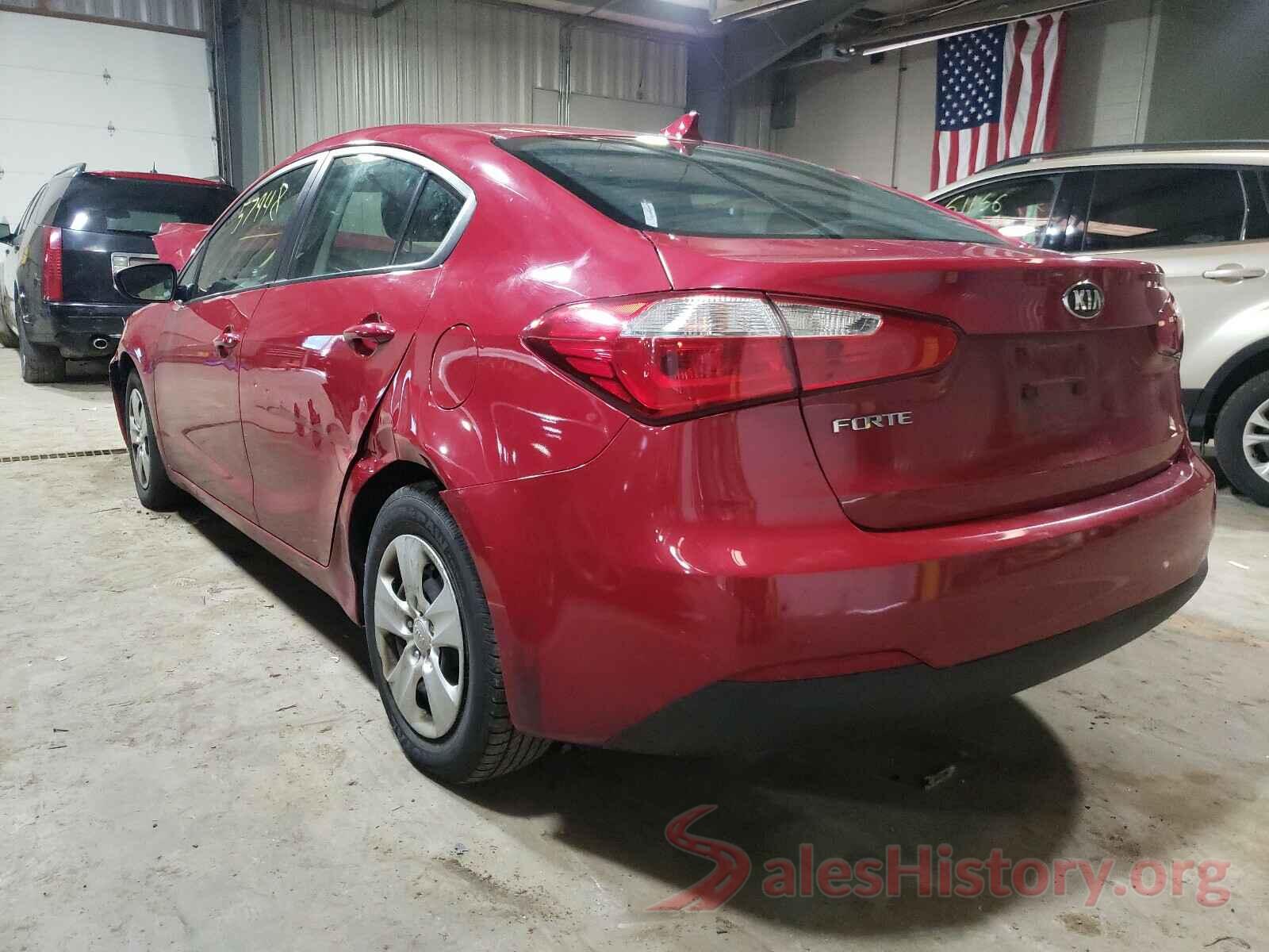 KNAFK4A65G5558872 2016 KIA FORTE