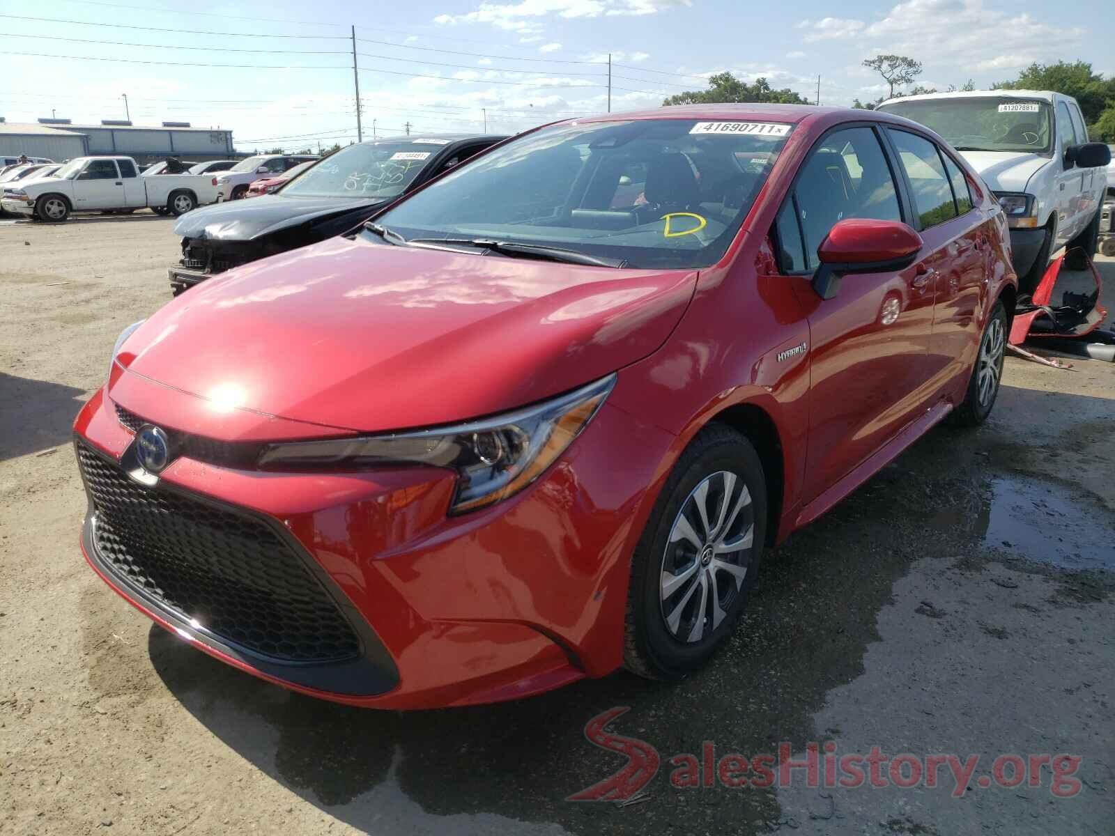 JTDEAMDE7MJ027454 2021 TOYOTA COROLLA