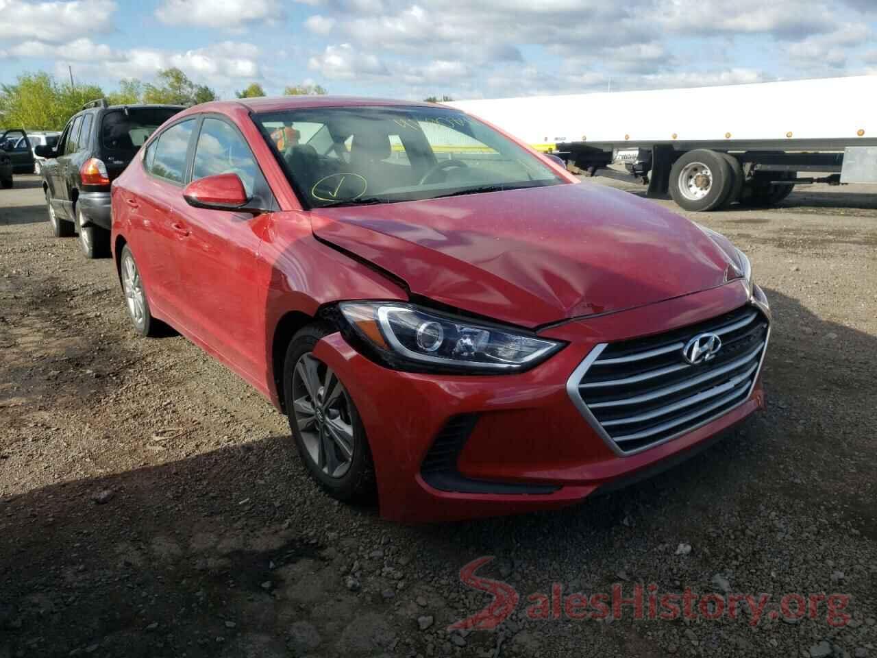 5NPD84LFXHH187117 2017 HYUNDAI ELANTRA