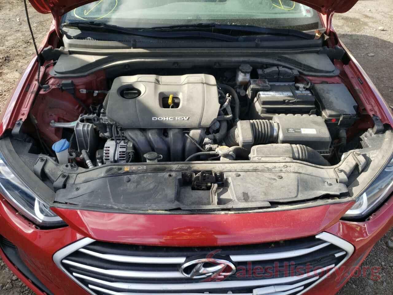 5NPD84LFXHH187117 2017 HYUNDAI ELANTRA