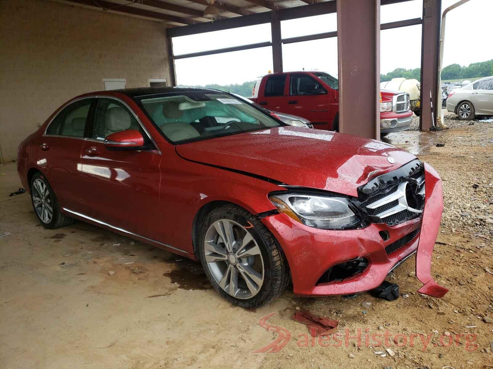 55SWF4JB3GU127545 2016 MERCEDES-BENZ C CLASS