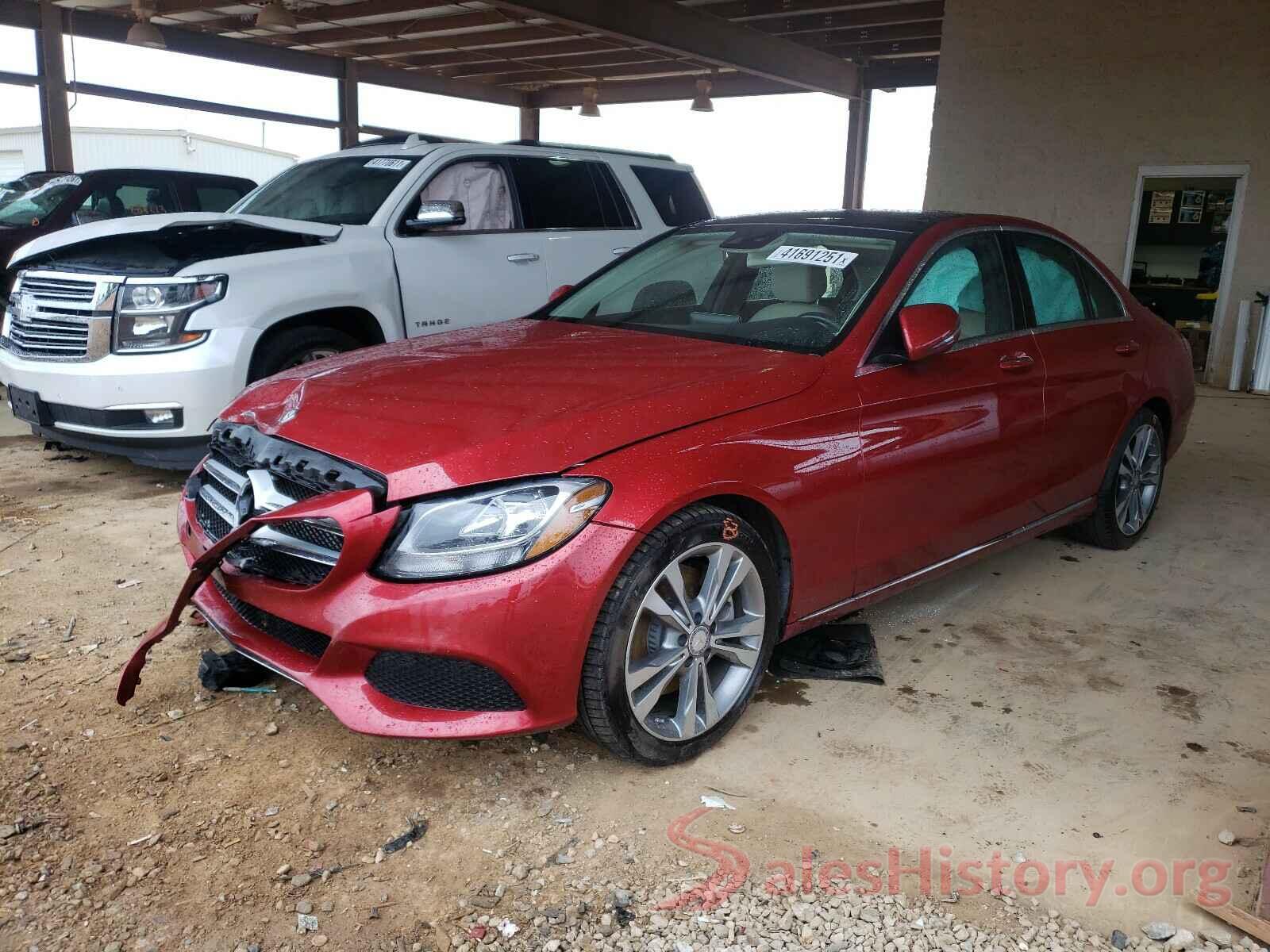 55SWF4JB3GU127545 2016 MERCEDES-BENZ C CLASS