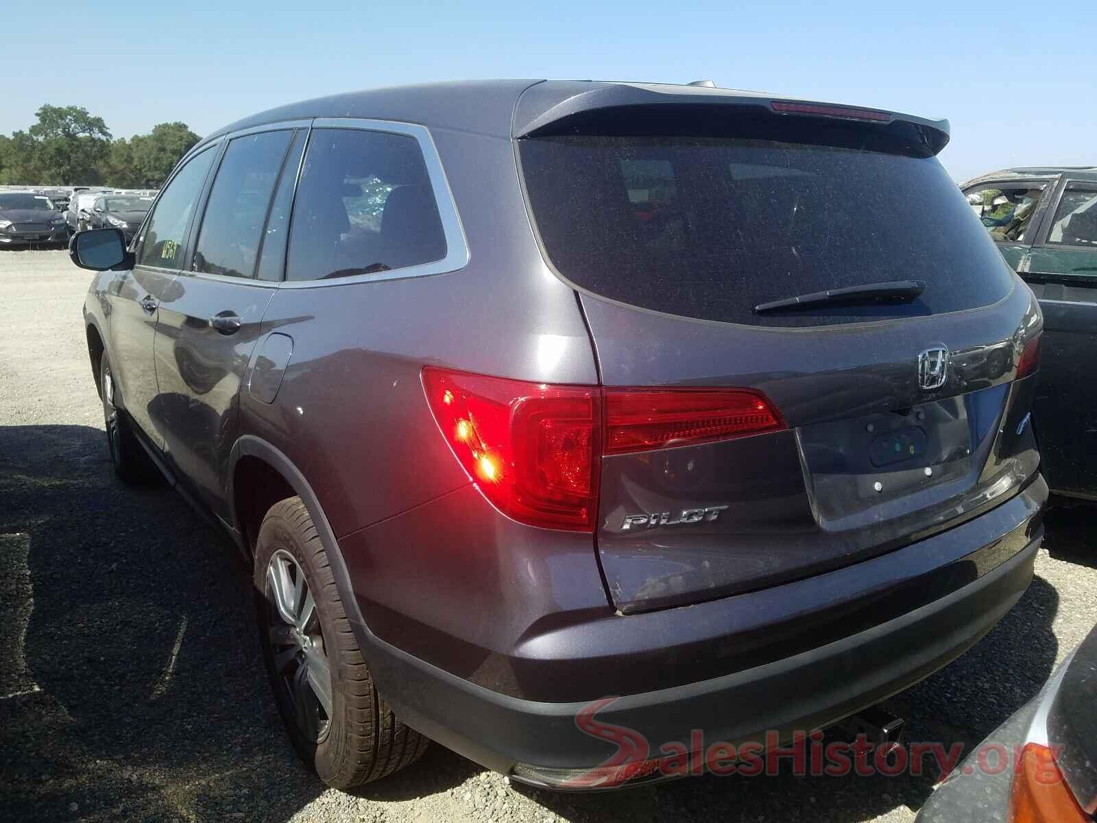 5FNYF6H37HB022335 2017 HONDA PILOT