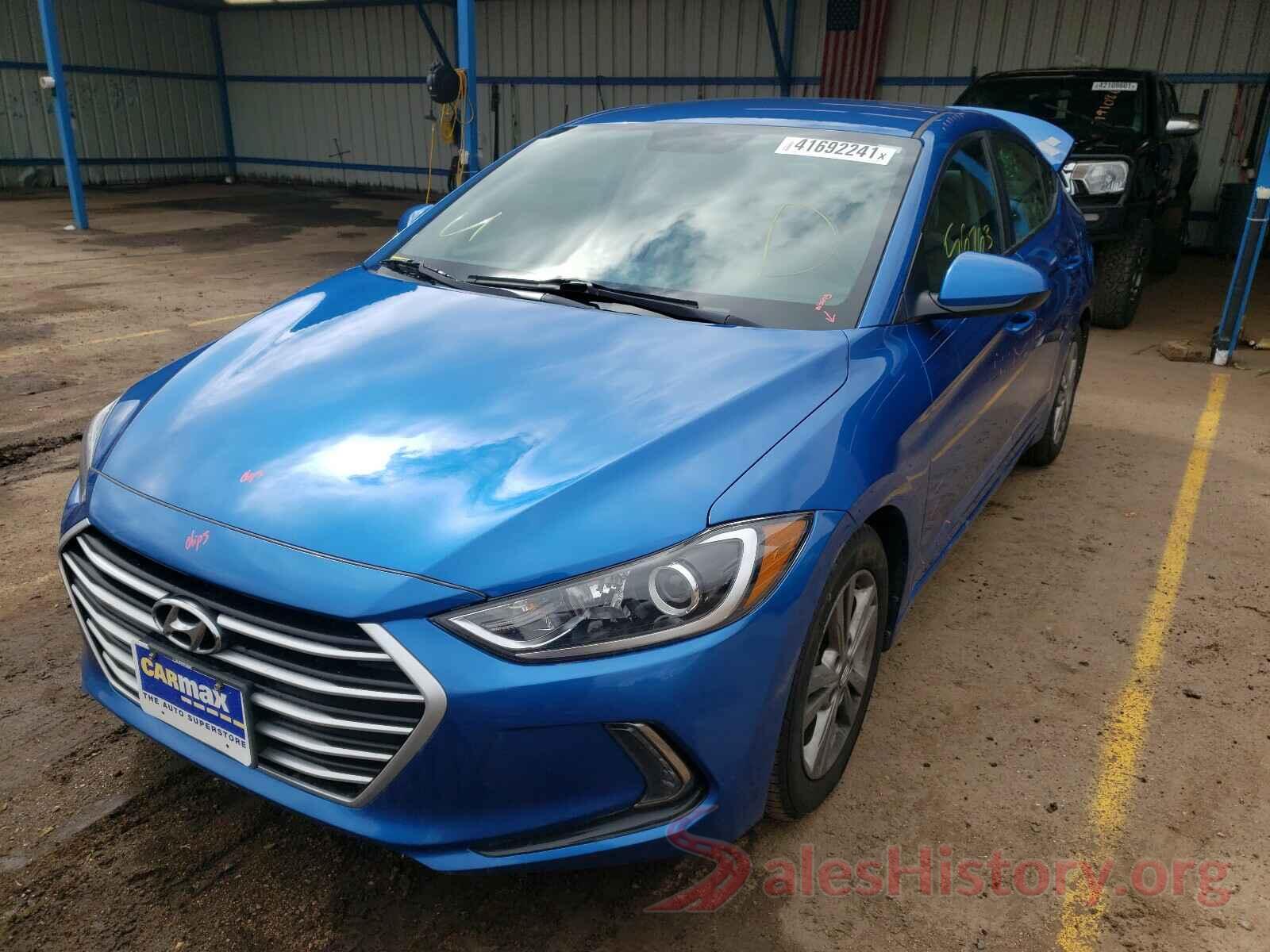 5NPD84LFXHH109582 2017 HYUNDAI ELANTRA