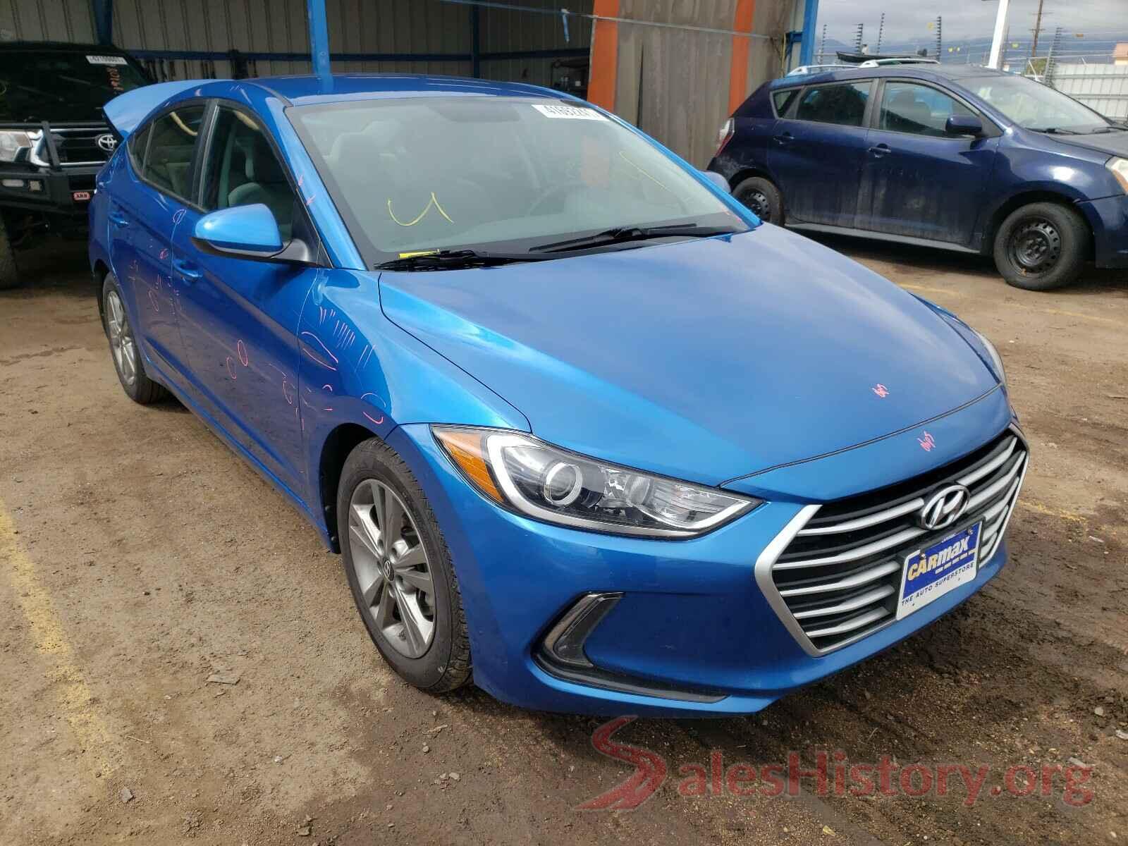 5NPD84LFXHH109582 2017 HYUNDAI ELANTRA