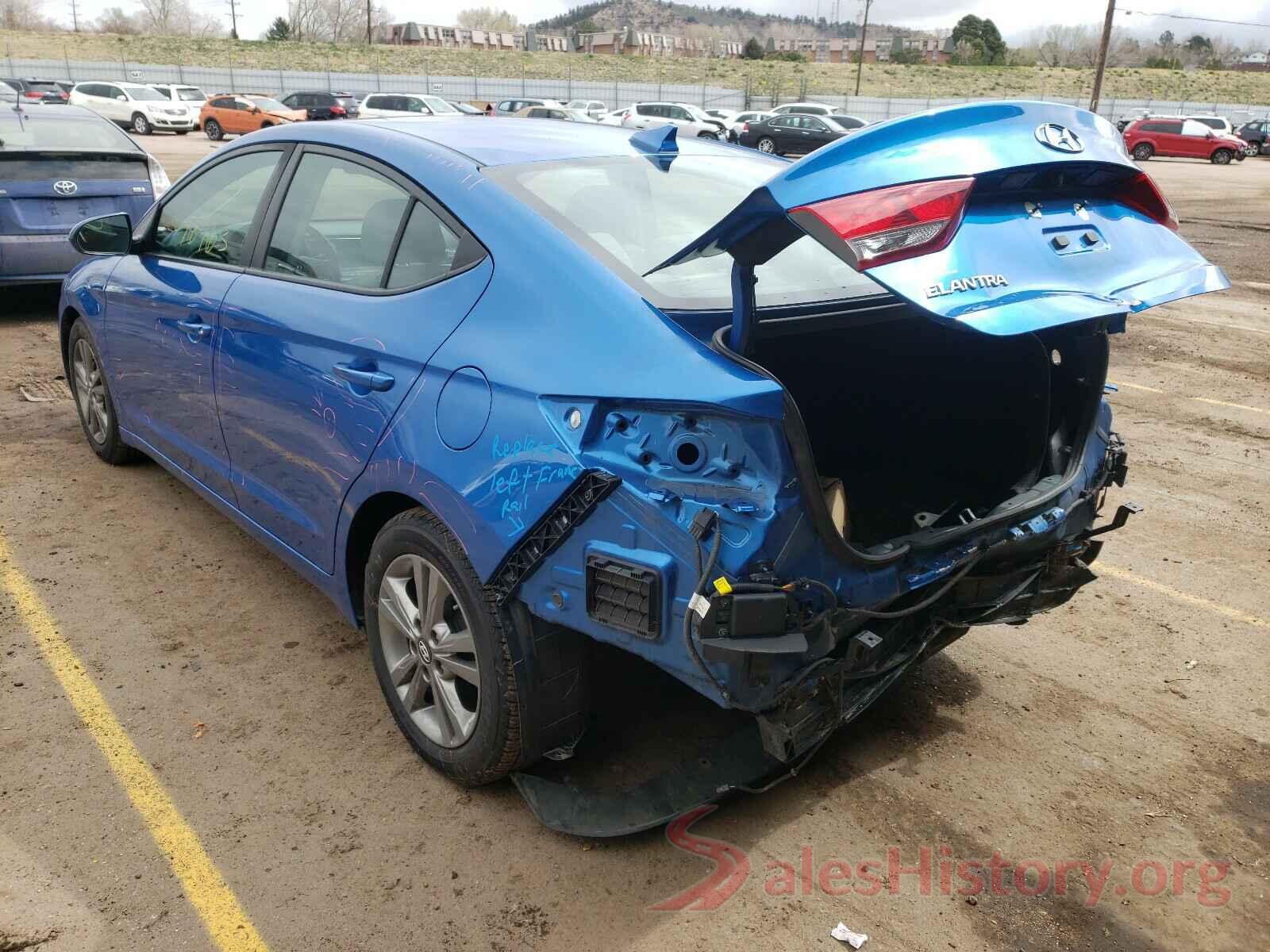 5NPD84LFXHH109582 2017 HYUNDAI ELANTRA