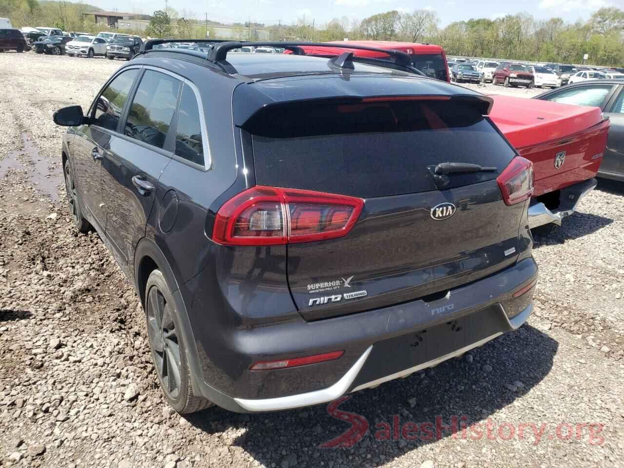 KNDCC3LCXJ5160581 2018 KIA NIRO