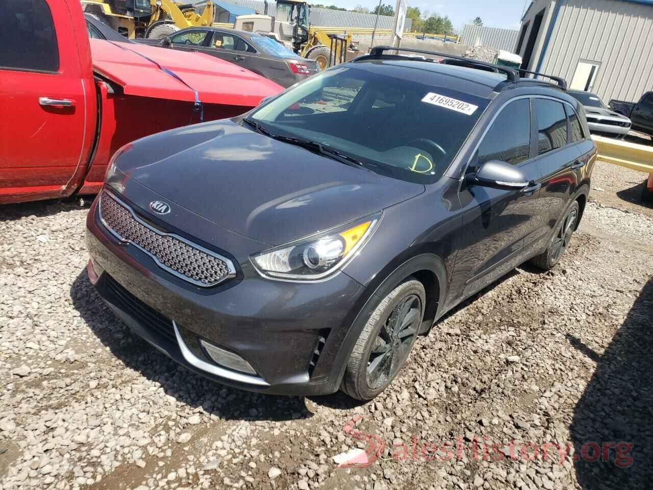 KNDCC3LCXJ5160581 2018 KIA NIRO