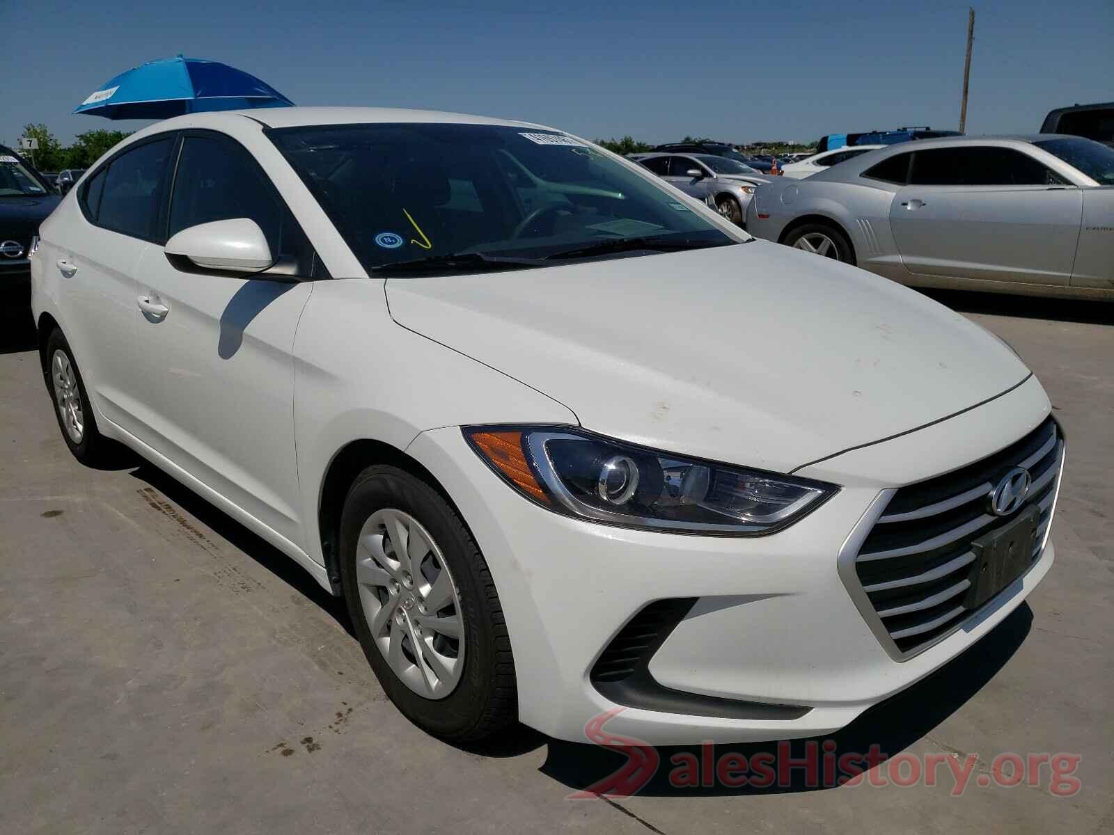 5NPD74LFXJH274265 2018 HYUNDAI ELANTRA