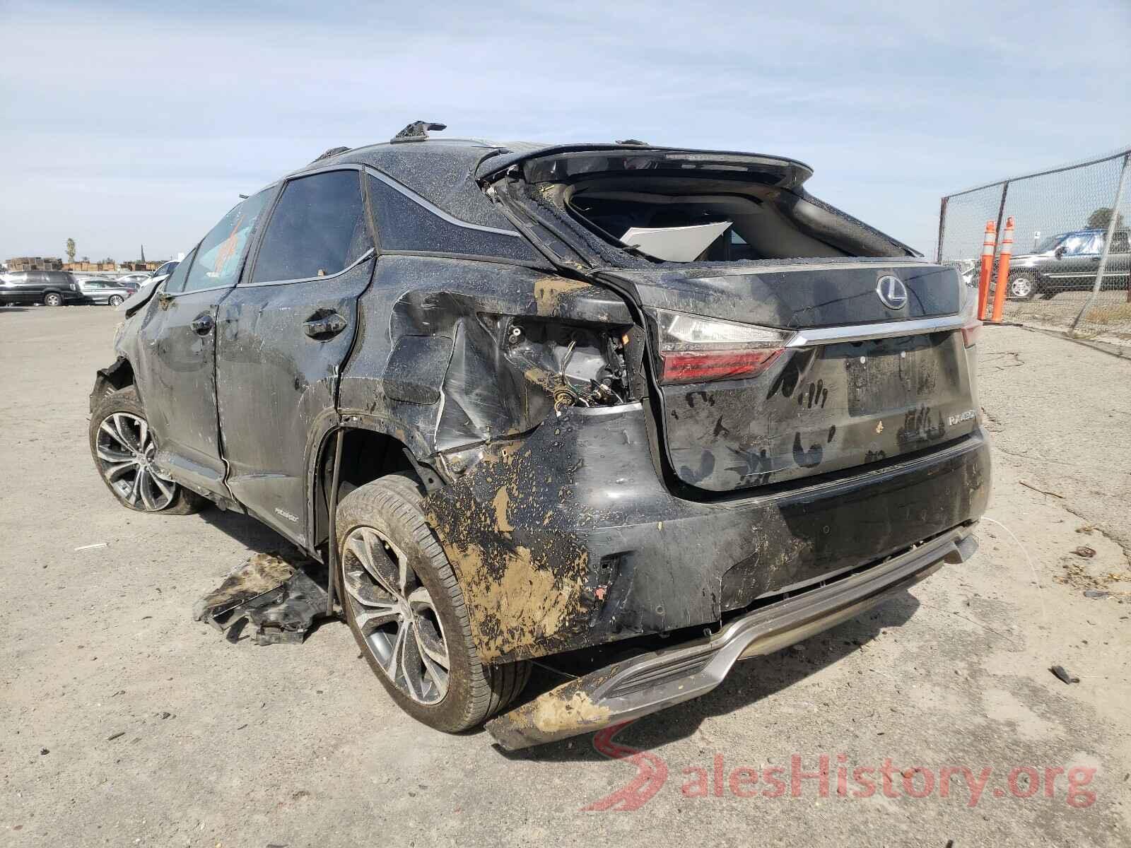 2T2BGMCA6GC007255 2016 LEXUS RX450