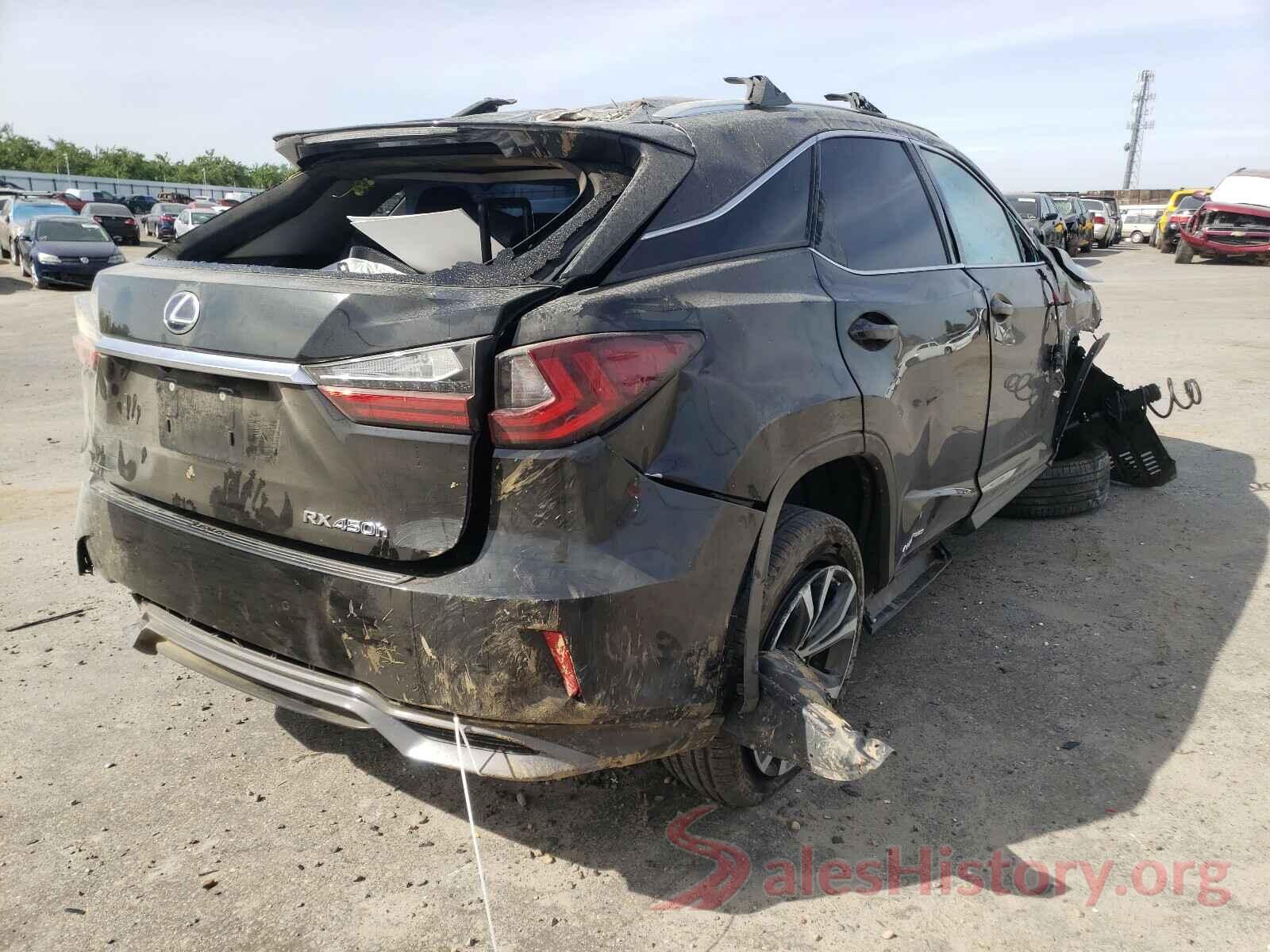 2T2BGMCA6GC007255 2016 LEXUS RX450