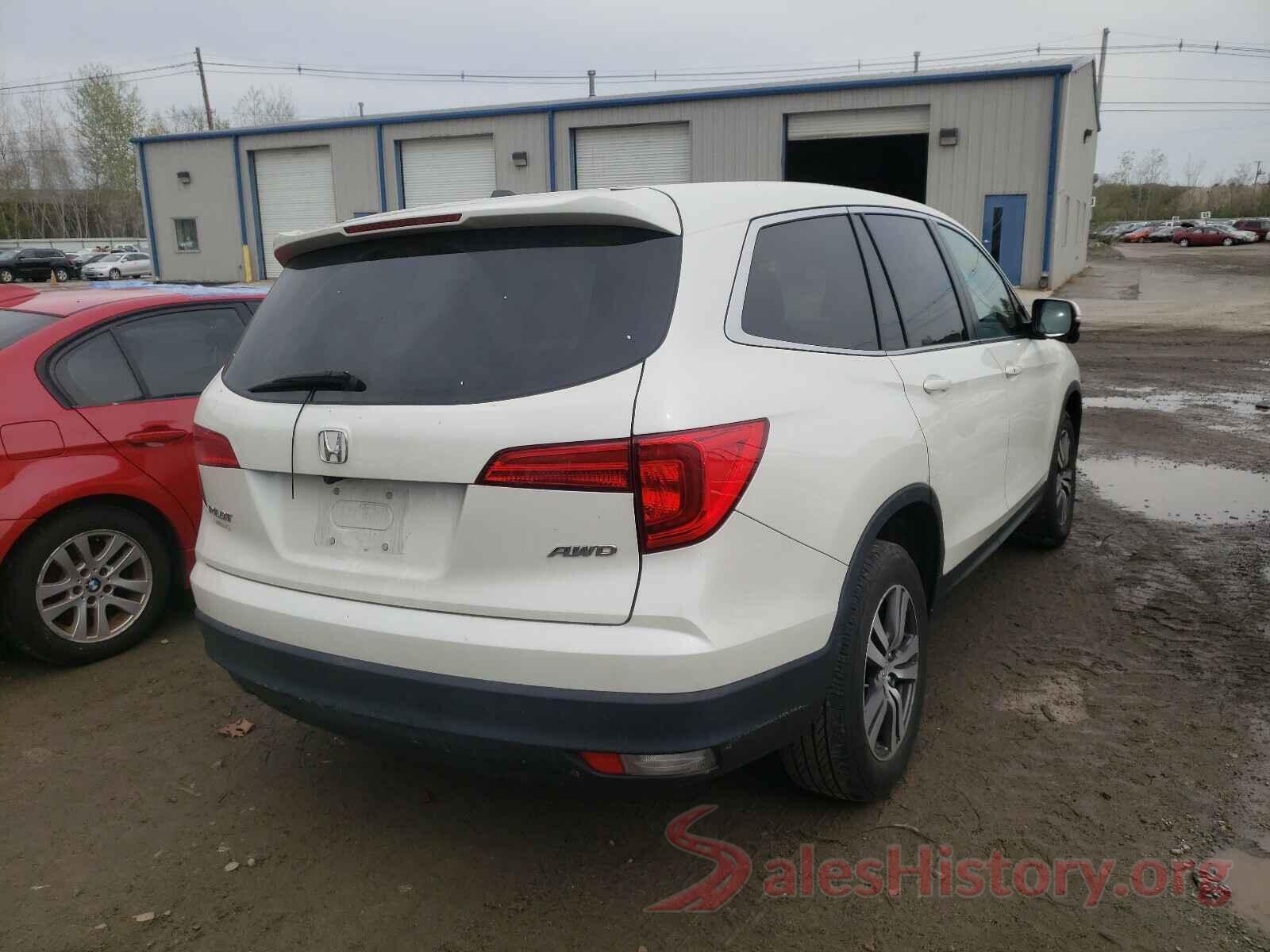 5FNYF6H55GB106220 2016 HONDA PILOT