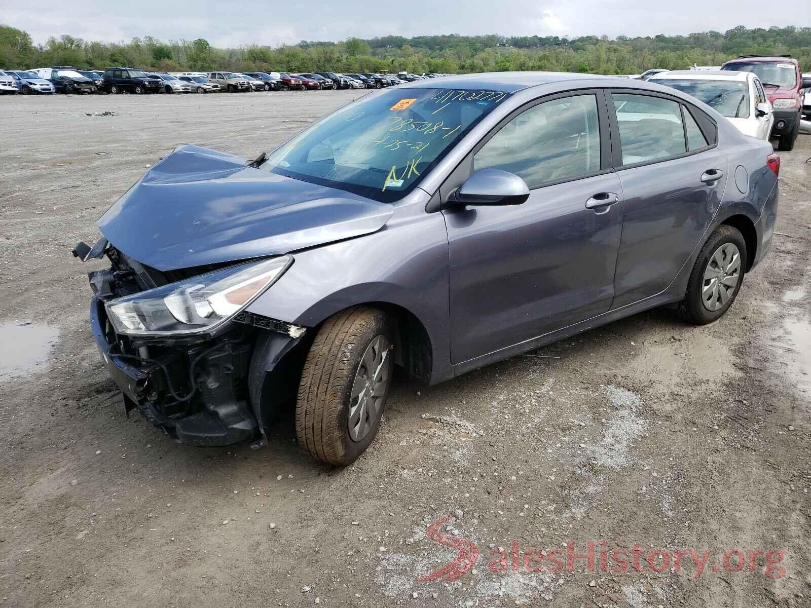 3KPA24AD7LE302100 2020 KIA RIO