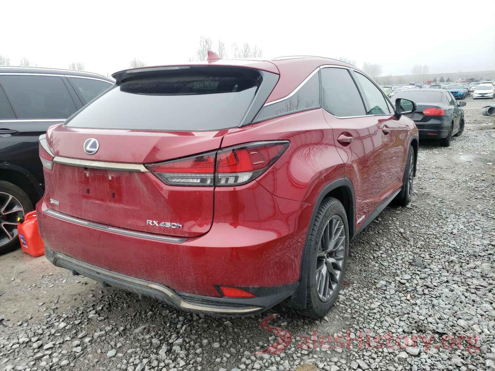 2T2YGMDA5LC044297 2020 LEXUS RX450