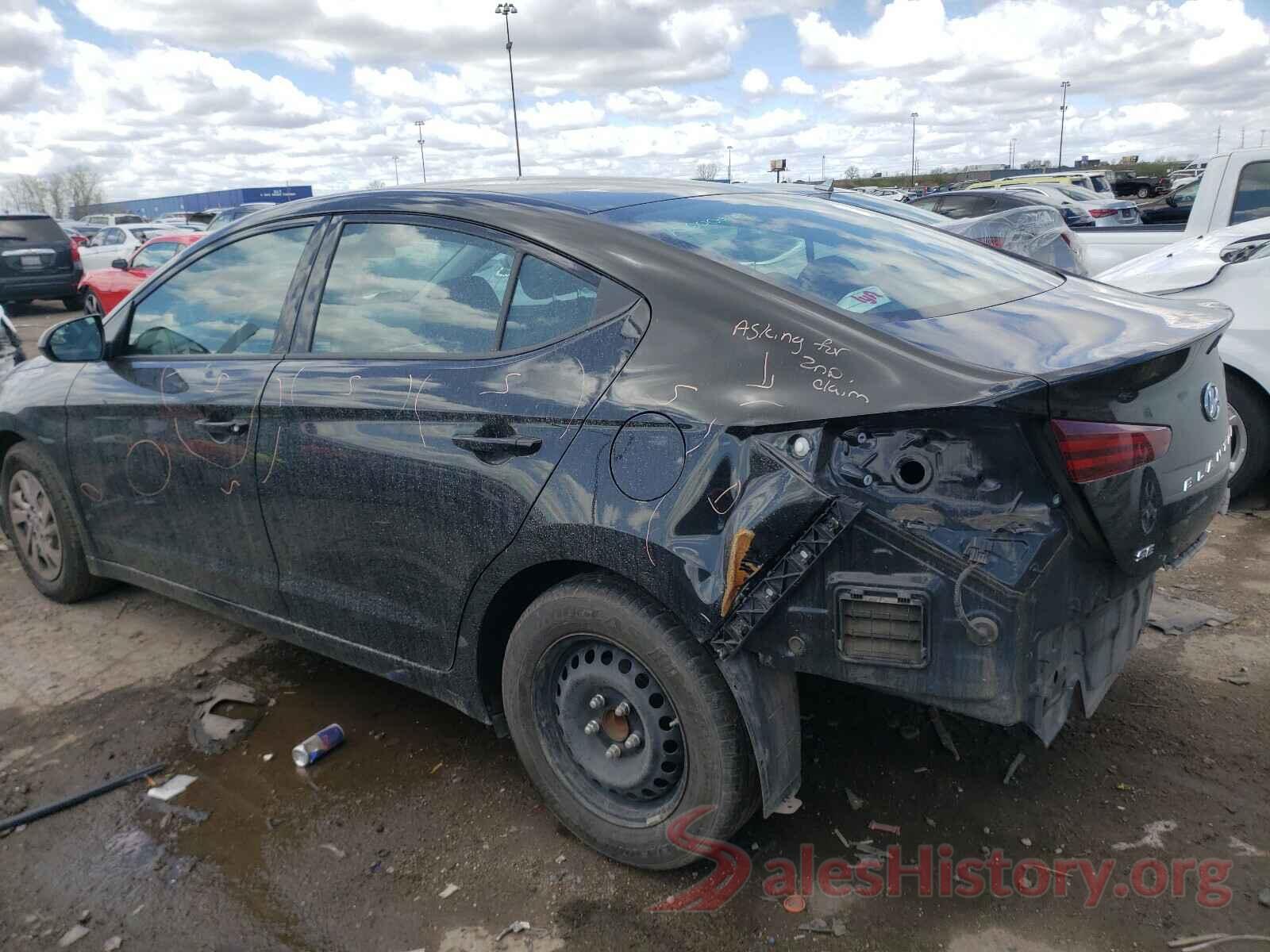 5NPD74LF3KH470386 2019 HYUNDAI ELANTRA