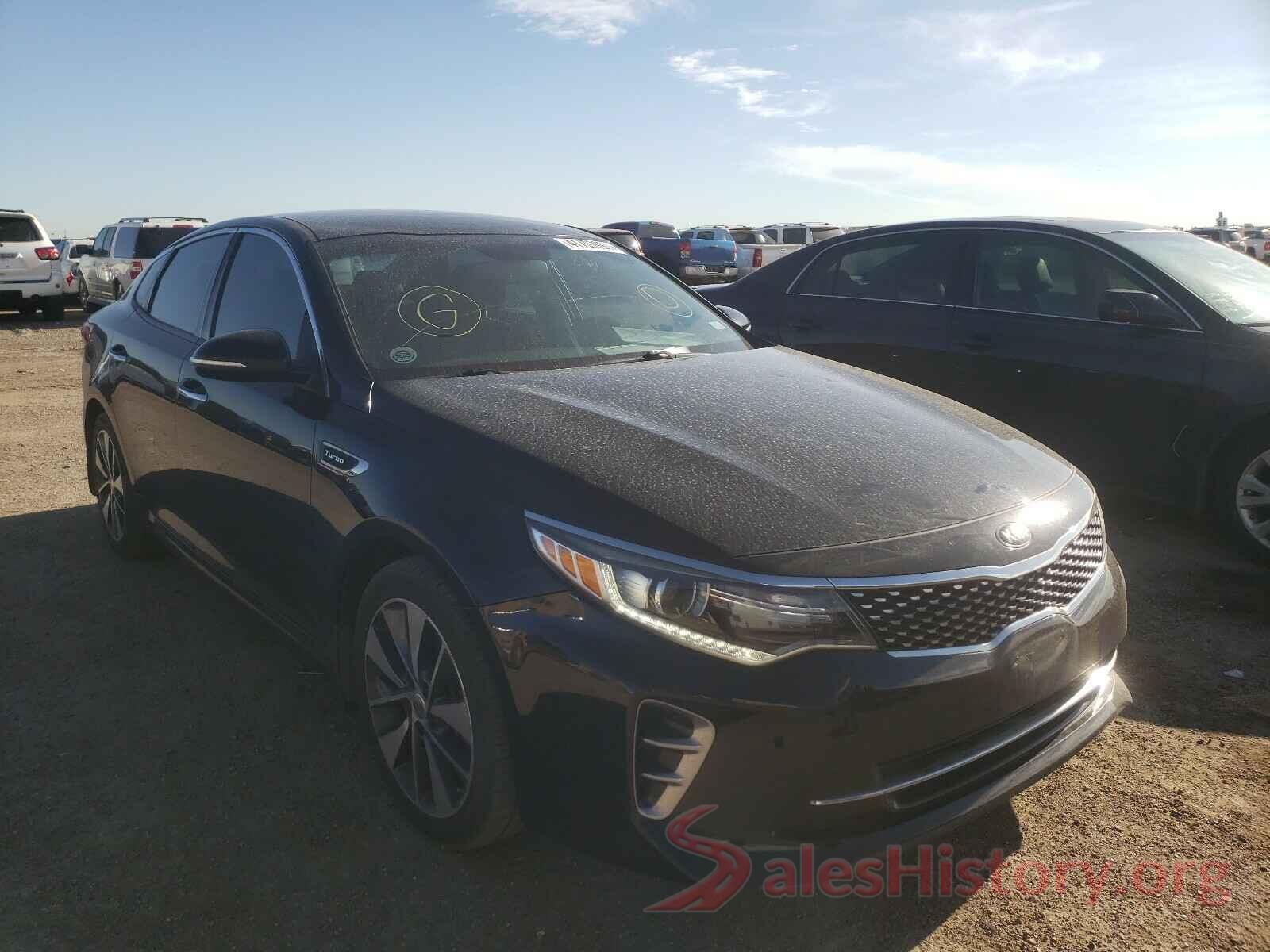 5XXGW4L22GG074711 2016 KIA OPTIMA